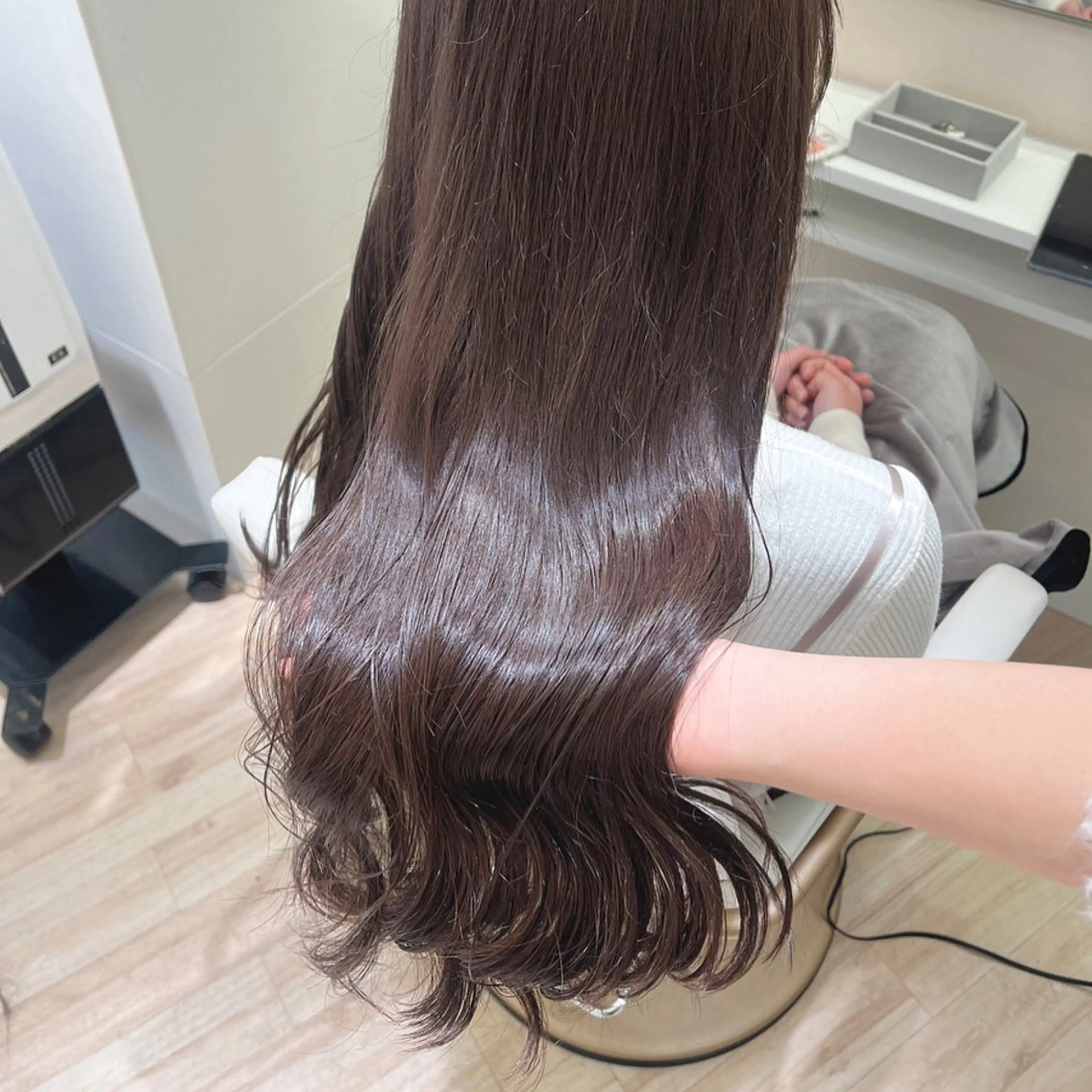 🌿‬‎🤍 ご新規様も。既存のお客様も♪ 【透明感カラー】+【質感トリートメント】の写真