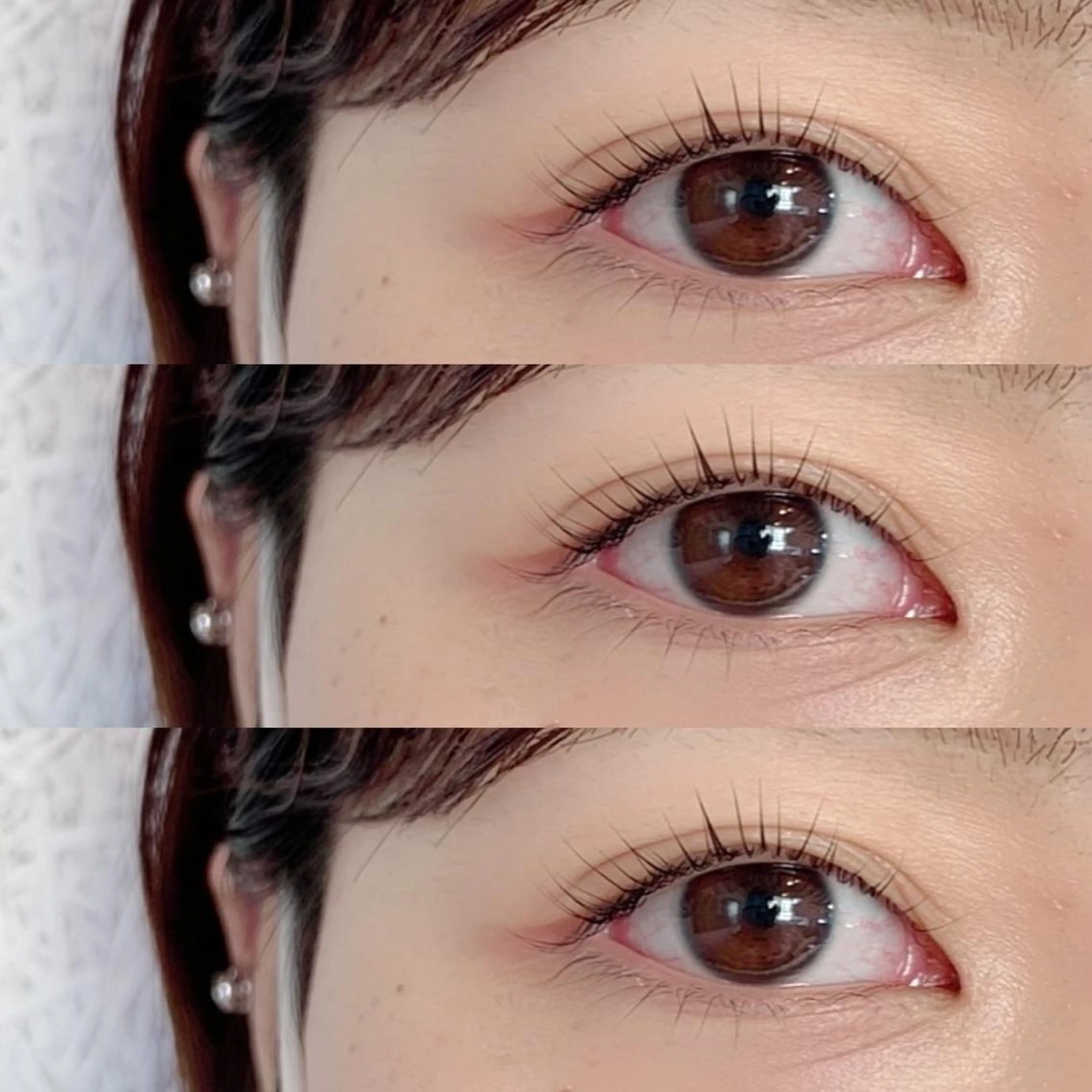 マツエク・マツパ パリジェンヌラッシュリフト 一重×まつ毛パーマ lotti eyelash所属・北村 由佳里のマツエク・マツパデザイン