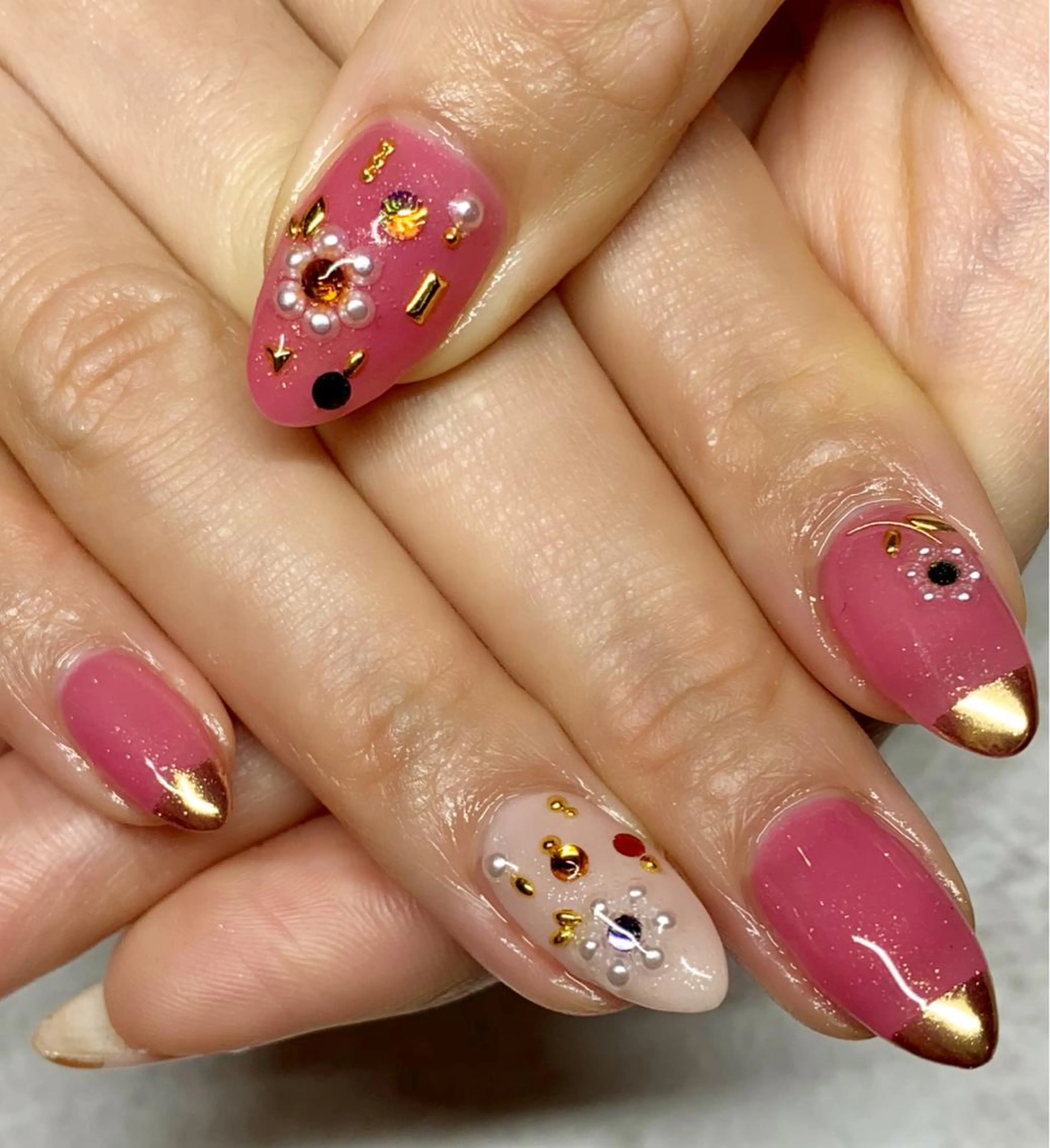 ネイル 持ち込み Nail salon Ramo所属・松田 祥子のネイルデザイン