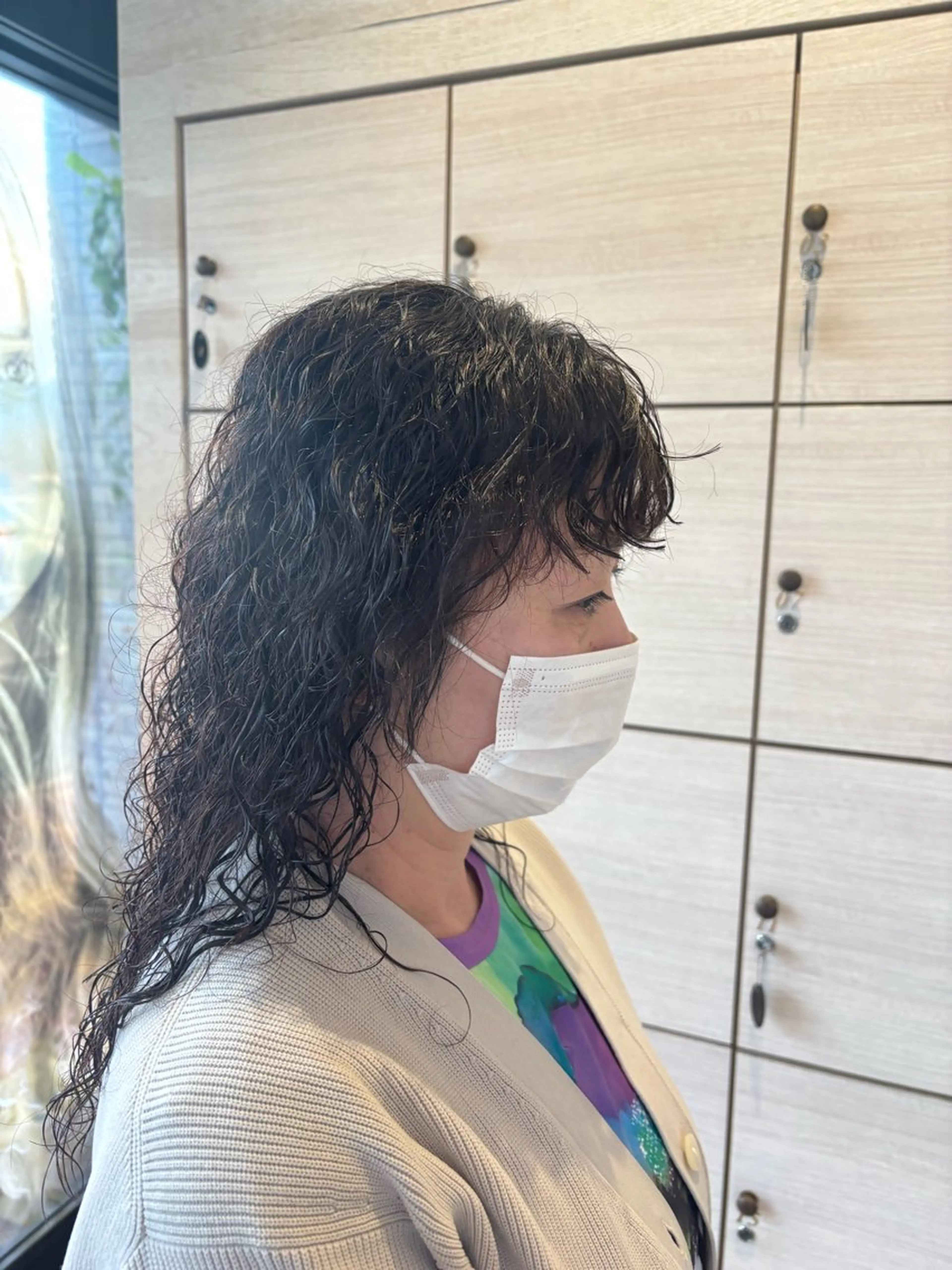 セミロング 渡辺 恵理佳のヘアスタイル