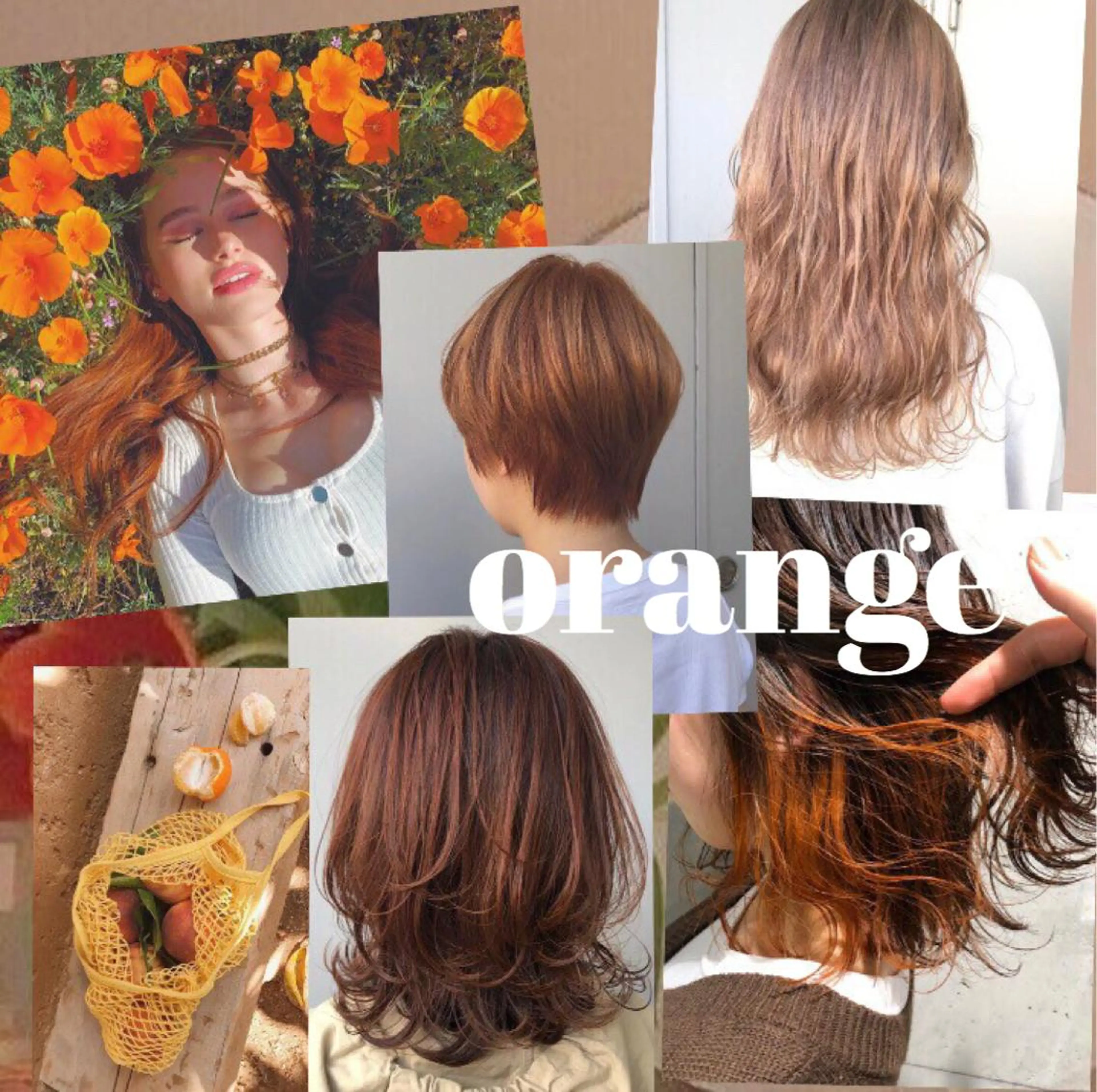 ミディアム カラー ヘアアレンジ 赤味消し.髪質改善 🌿𝘠𝘜𝘙𝘐のヘアスタイル