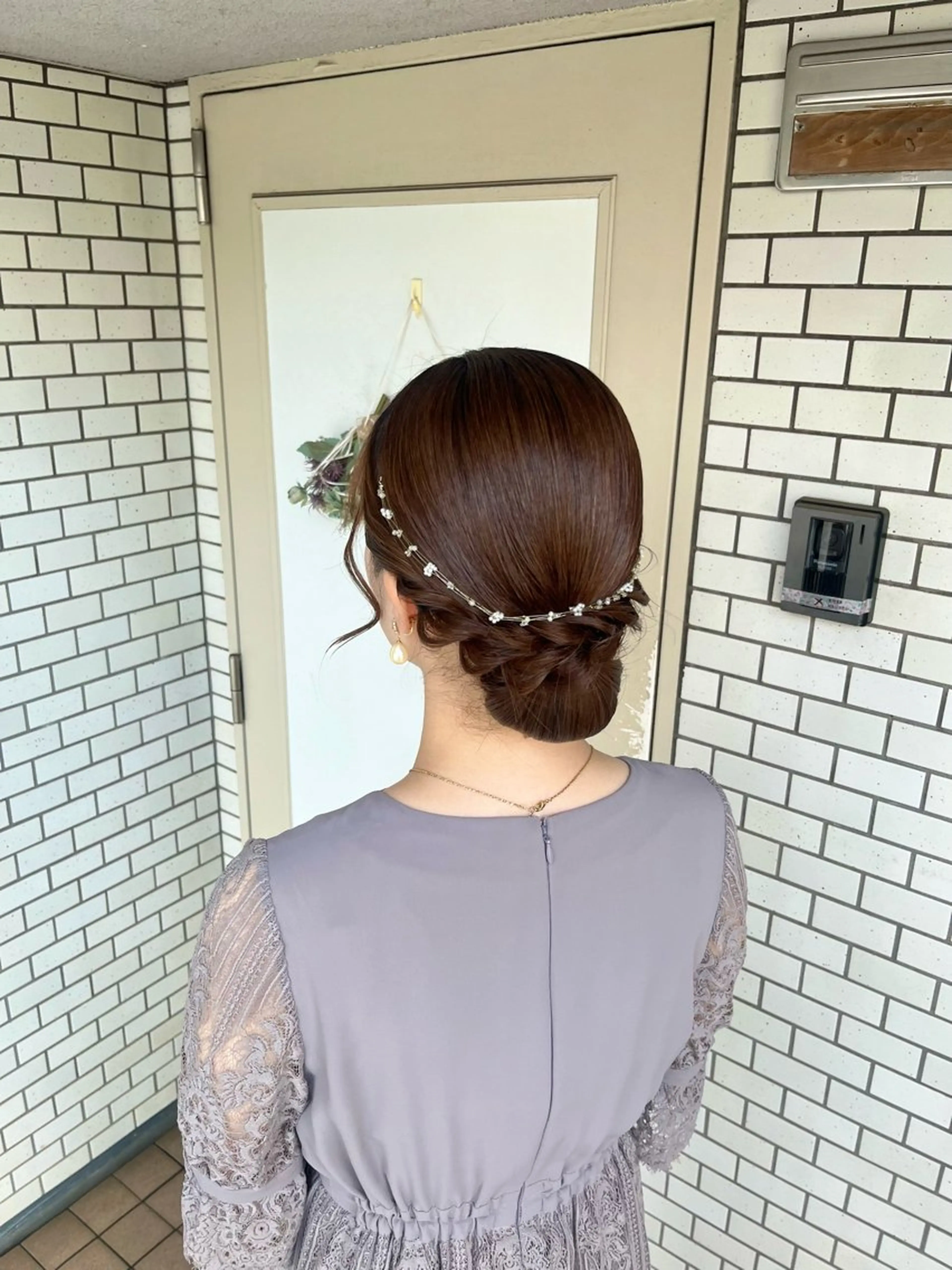 ヘアアレンジ 結婚式・ブライダル 髪飾り ヘアセット 推し活＊イベントヘア 💕ゆり🐈🐾のヘアスタイル