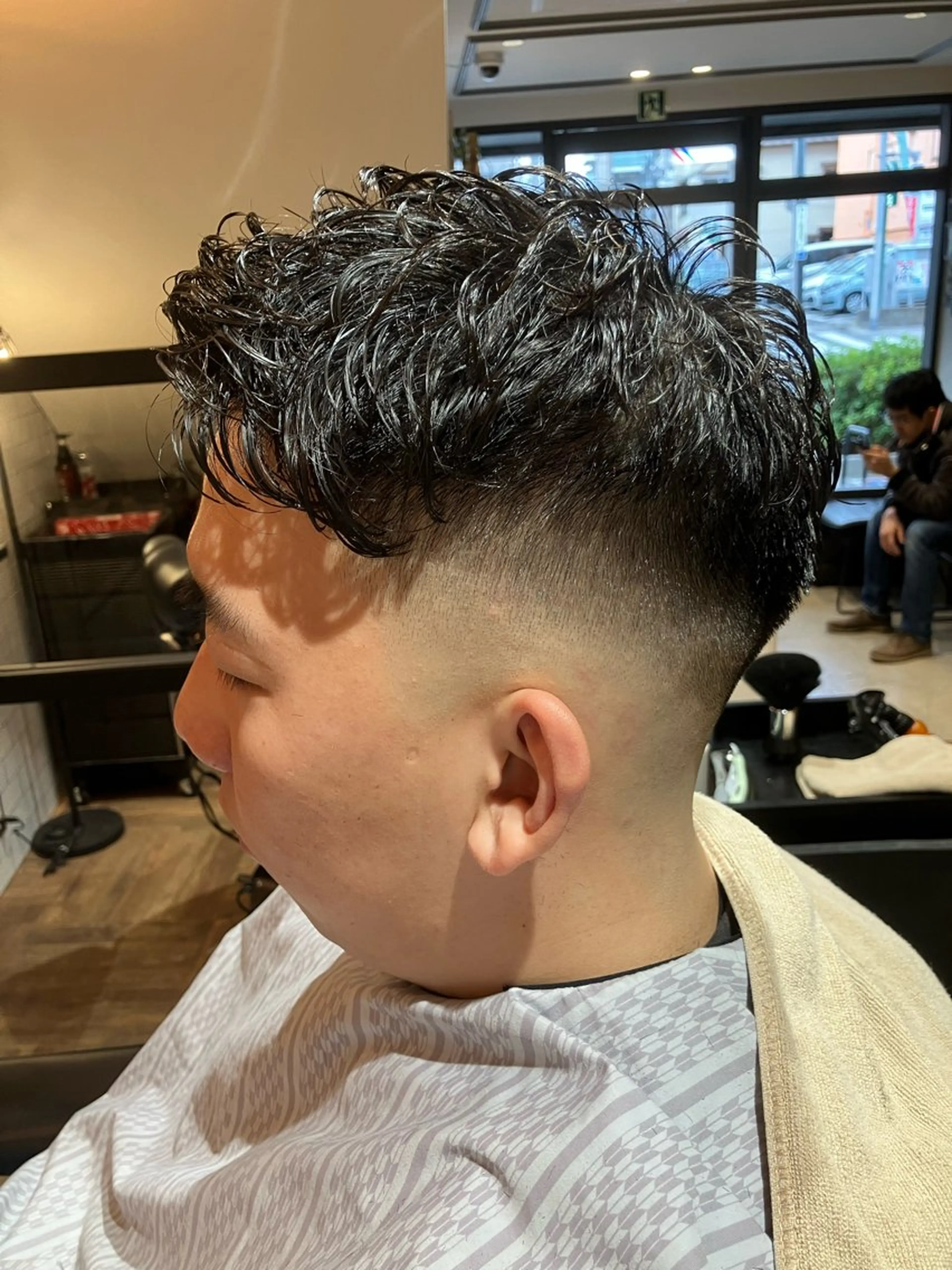 メンズ BARBER SHOP 涼所属・岡村 海のヘアスタイル