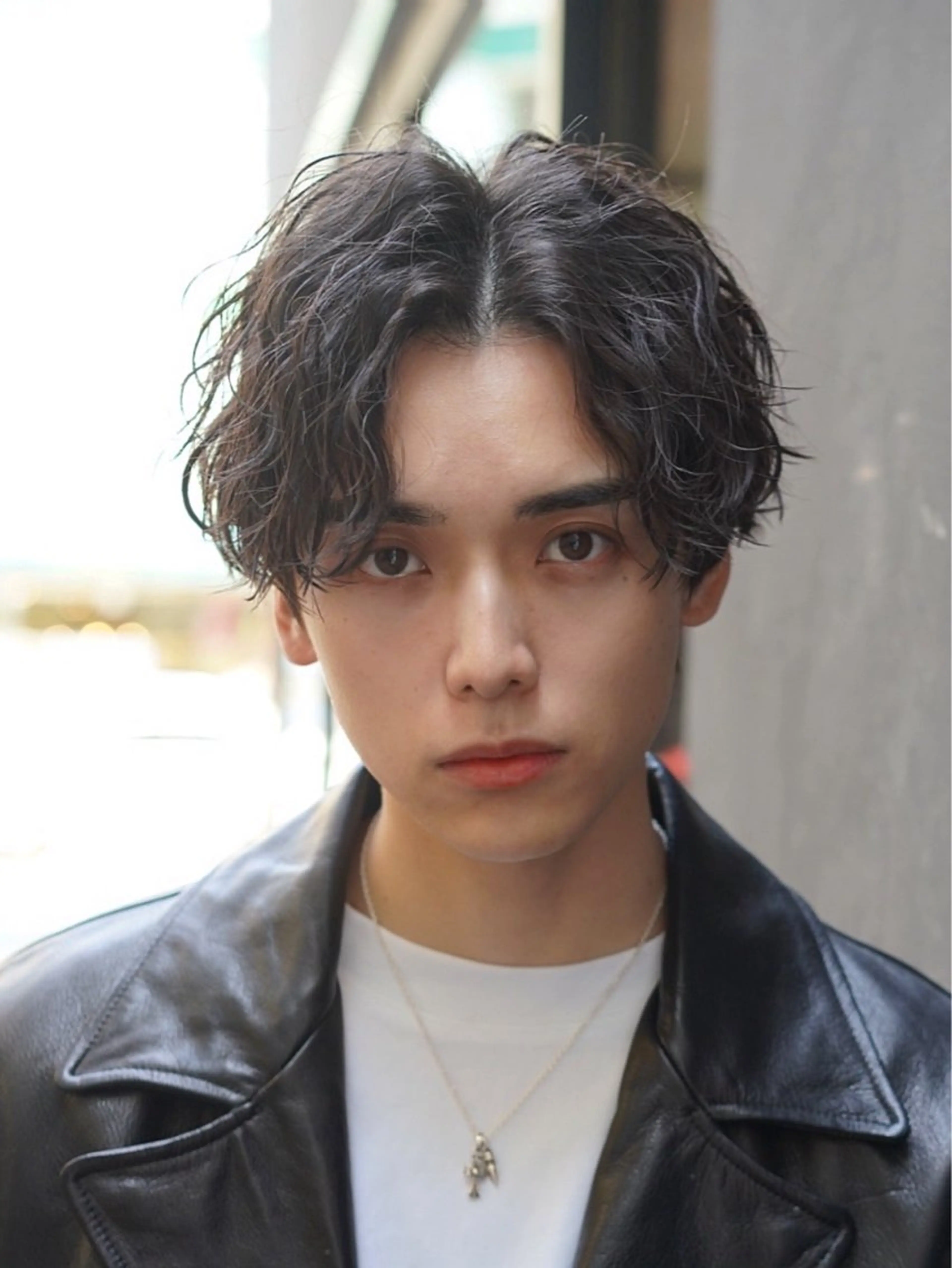 パーマ ヘアアレンジ メンズ 藤平海音/fifth PARKのヘアスタイル