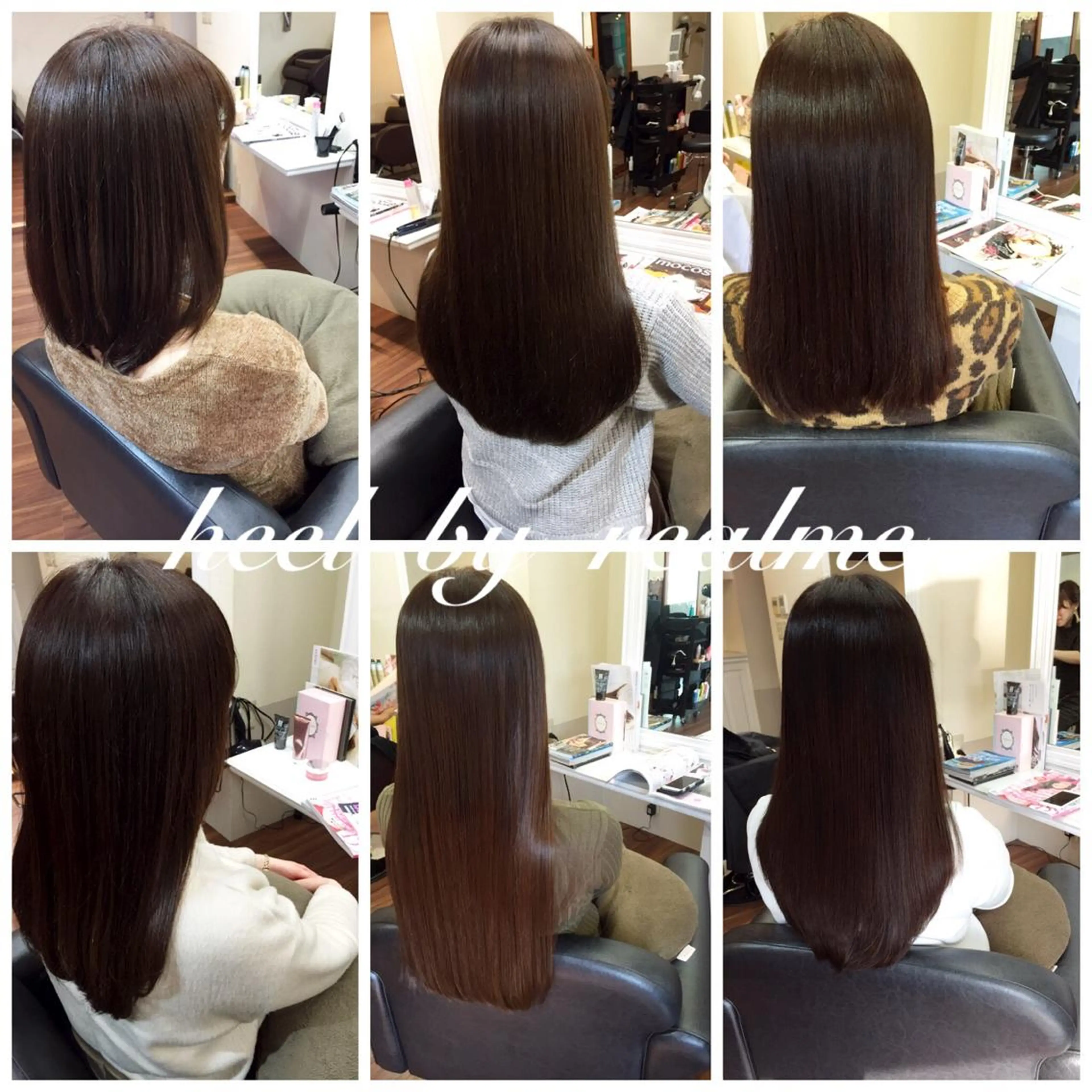 セミロング ロング カラー 成松 勇治のヘアスタイル