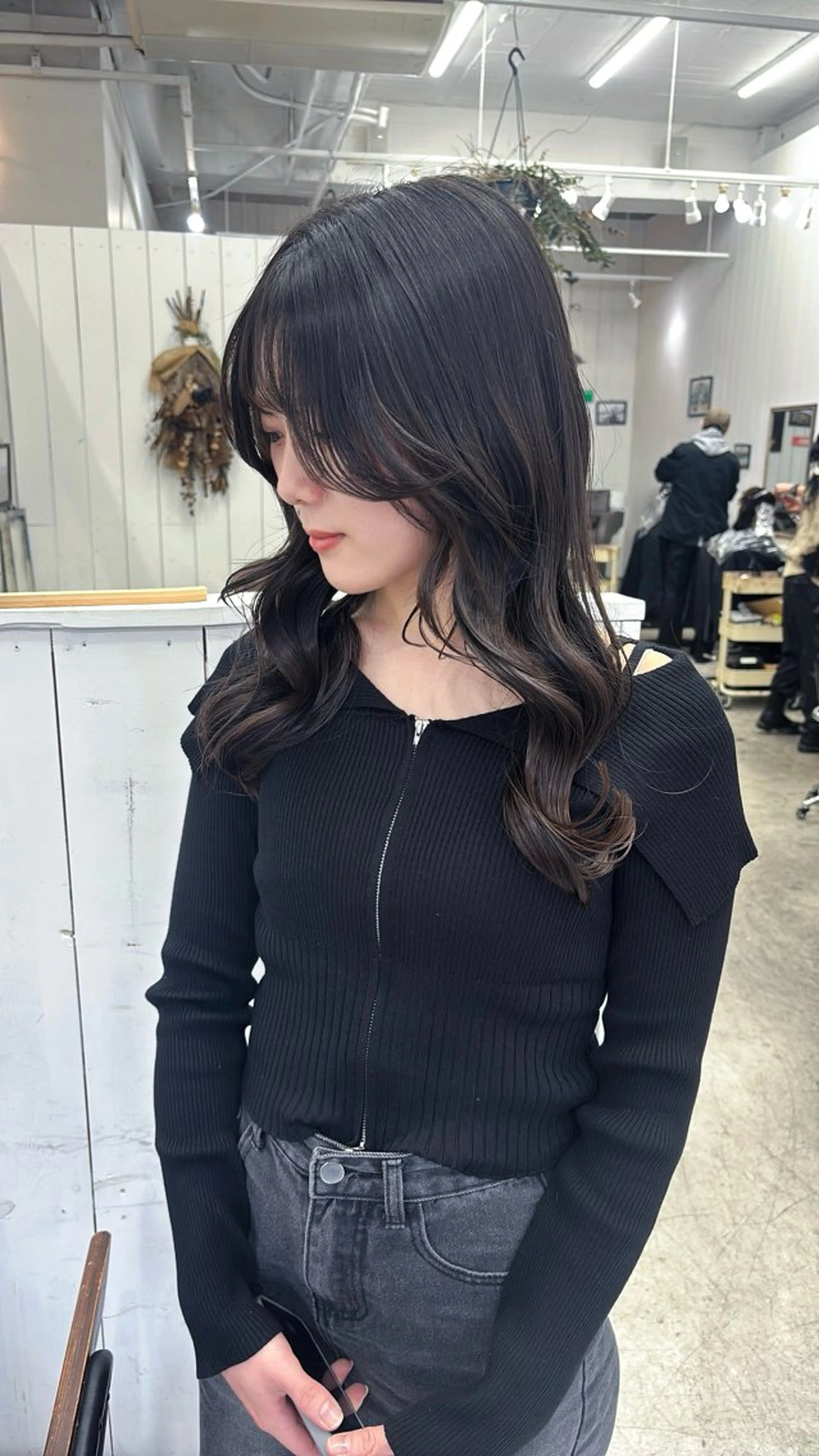 ロング 似合わせカット カット Ann./艶髪 /レイヤーカットのヘアスタイル