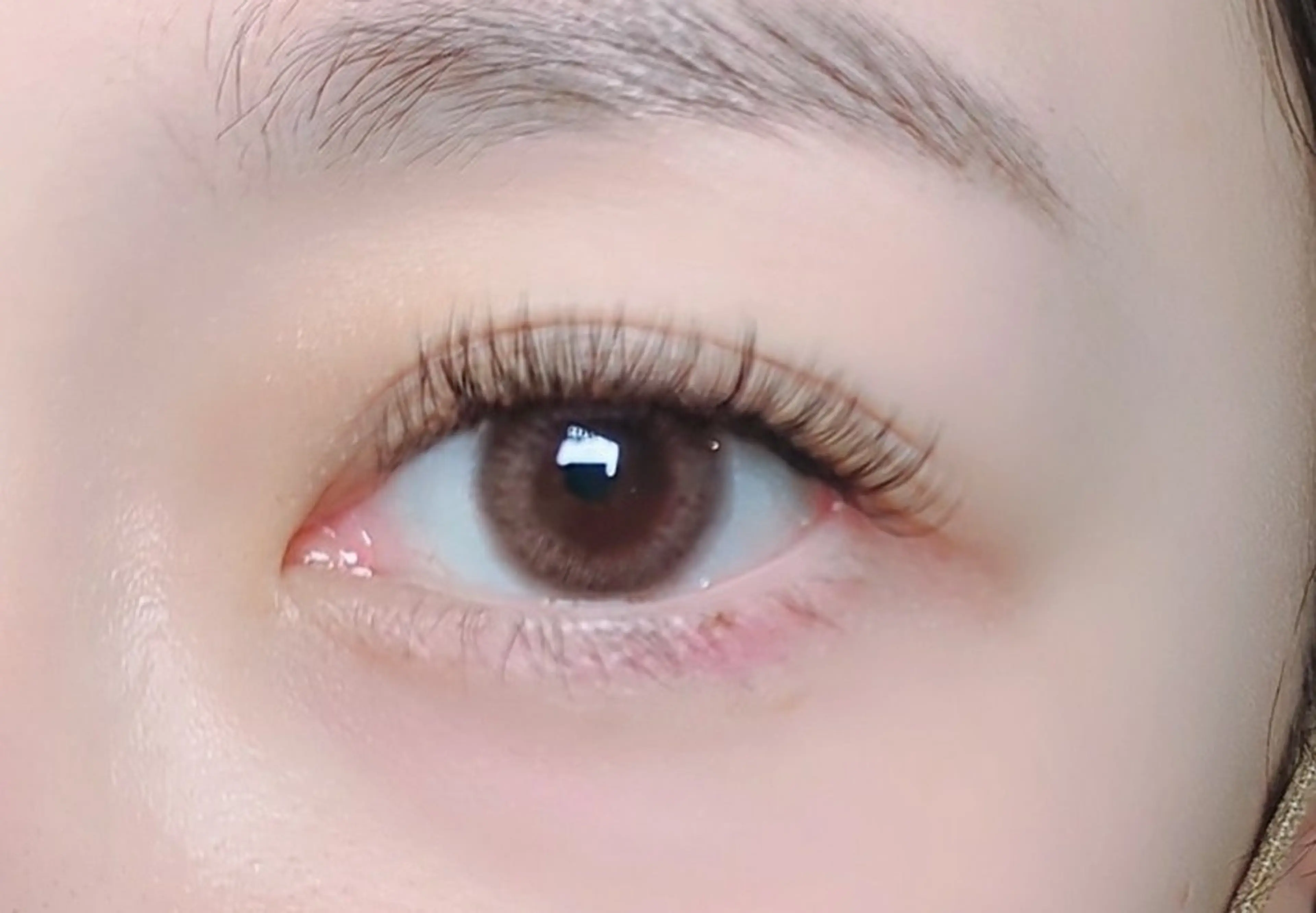 【平日限定🎁】似合わせまつ毛エクステ（フラットラッシュ）80本の写真