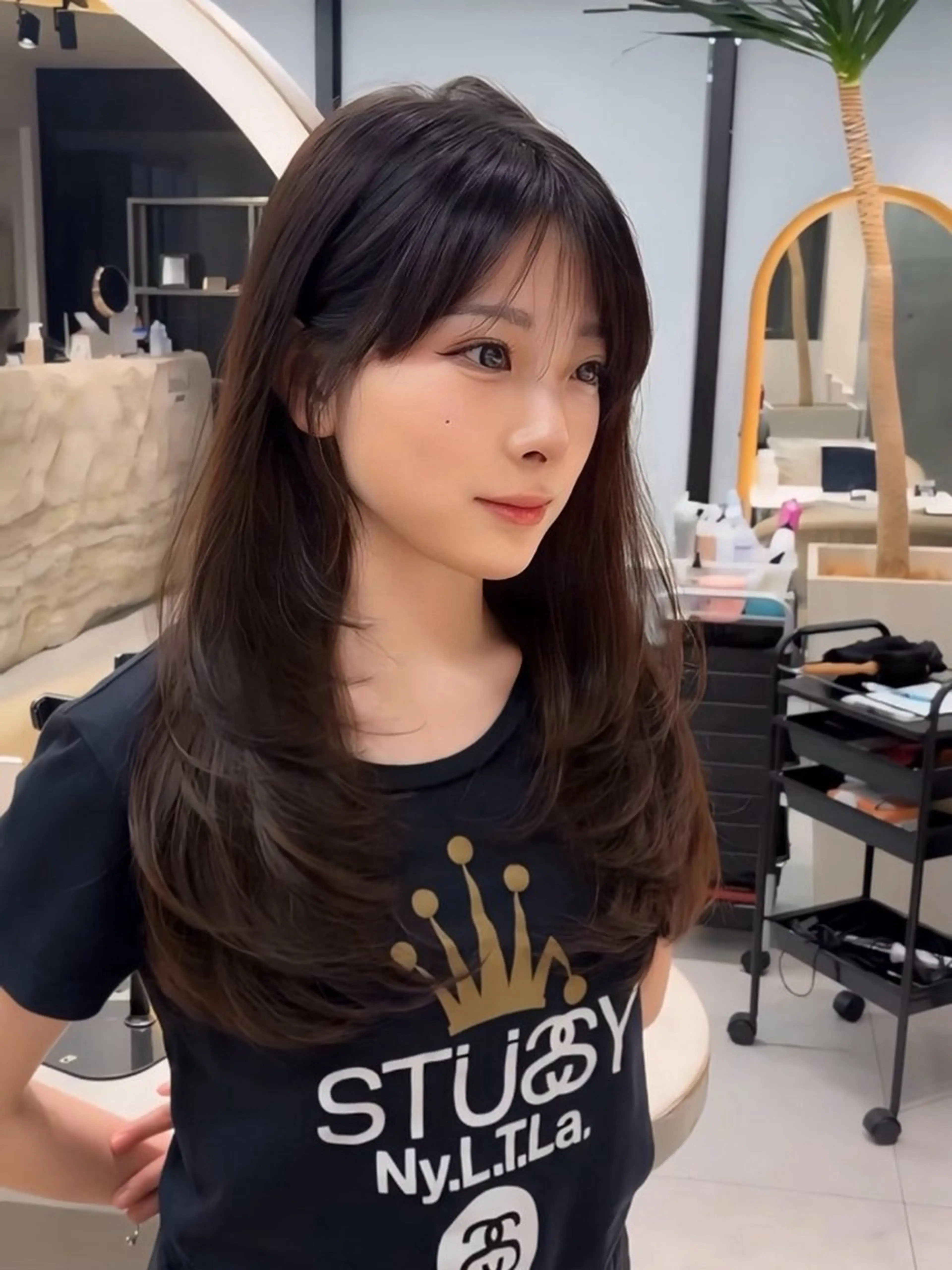 ロング カット MOMOHA/ 🍑レイヤーカットのヘアスタイル