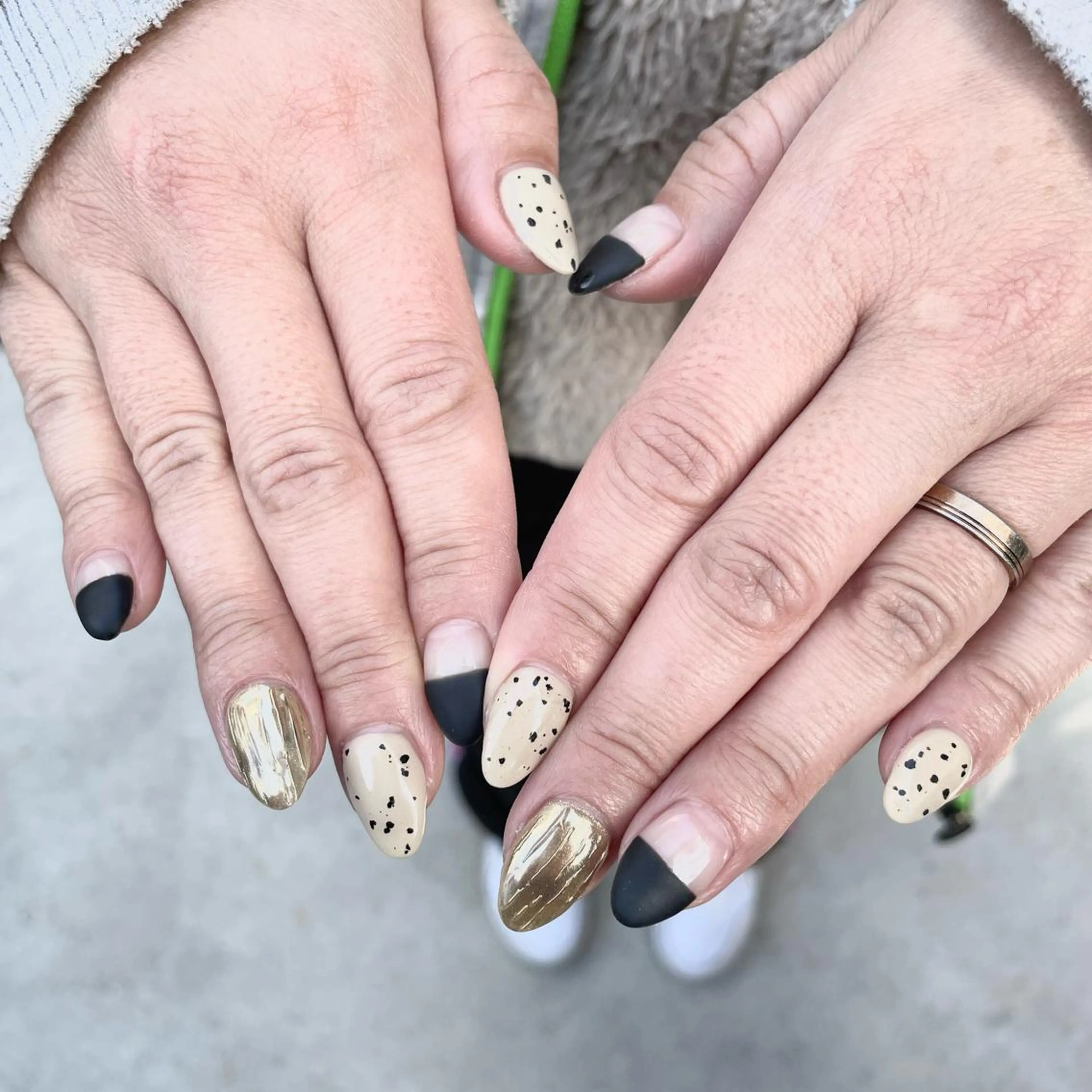 ネイル ハンドネイル Sea  nail by emaのネイルデザイン