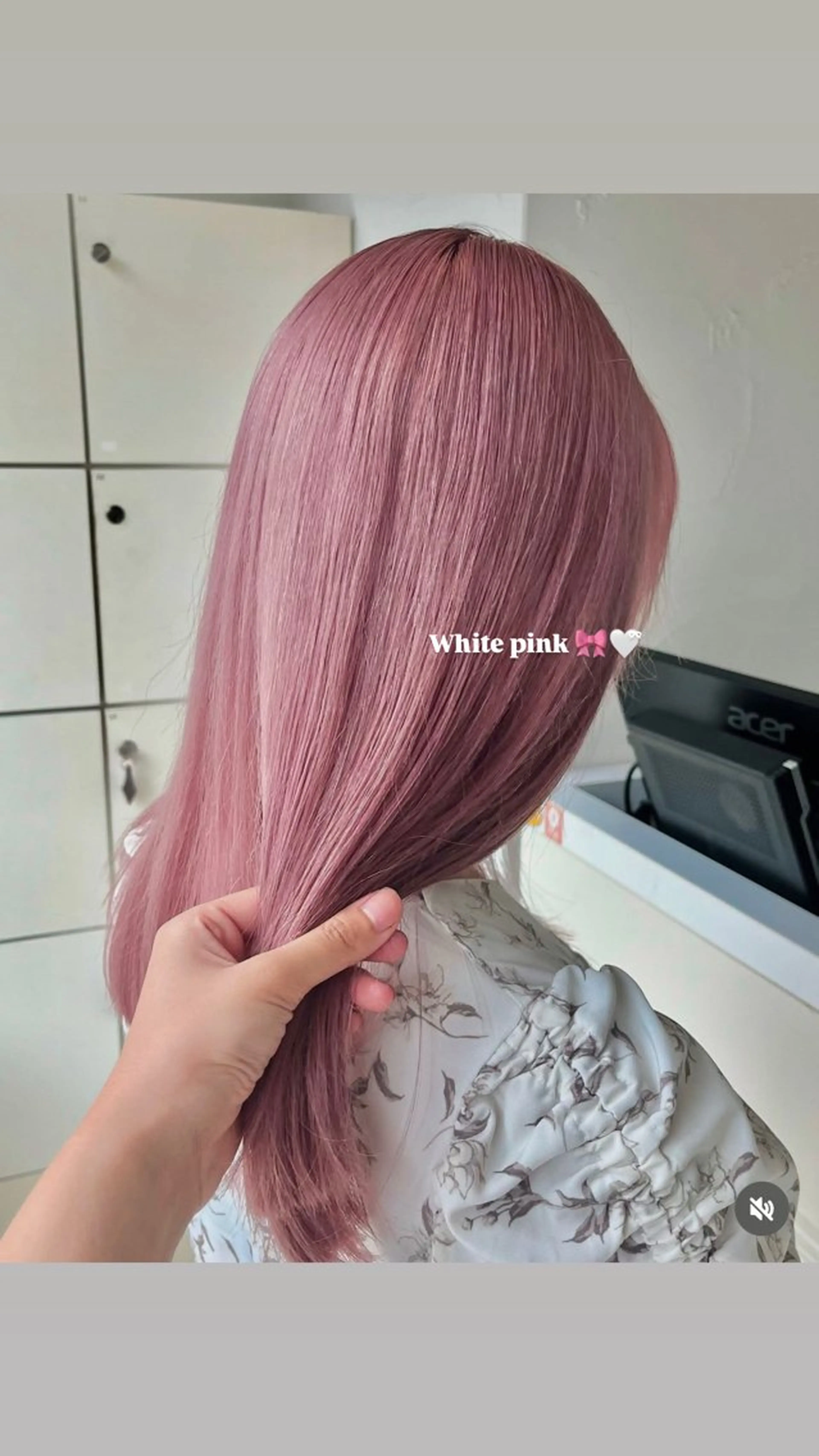 【 🤍𐙚 ブリーチ  】カット＋ダブルカラー＋トリートメントの写真