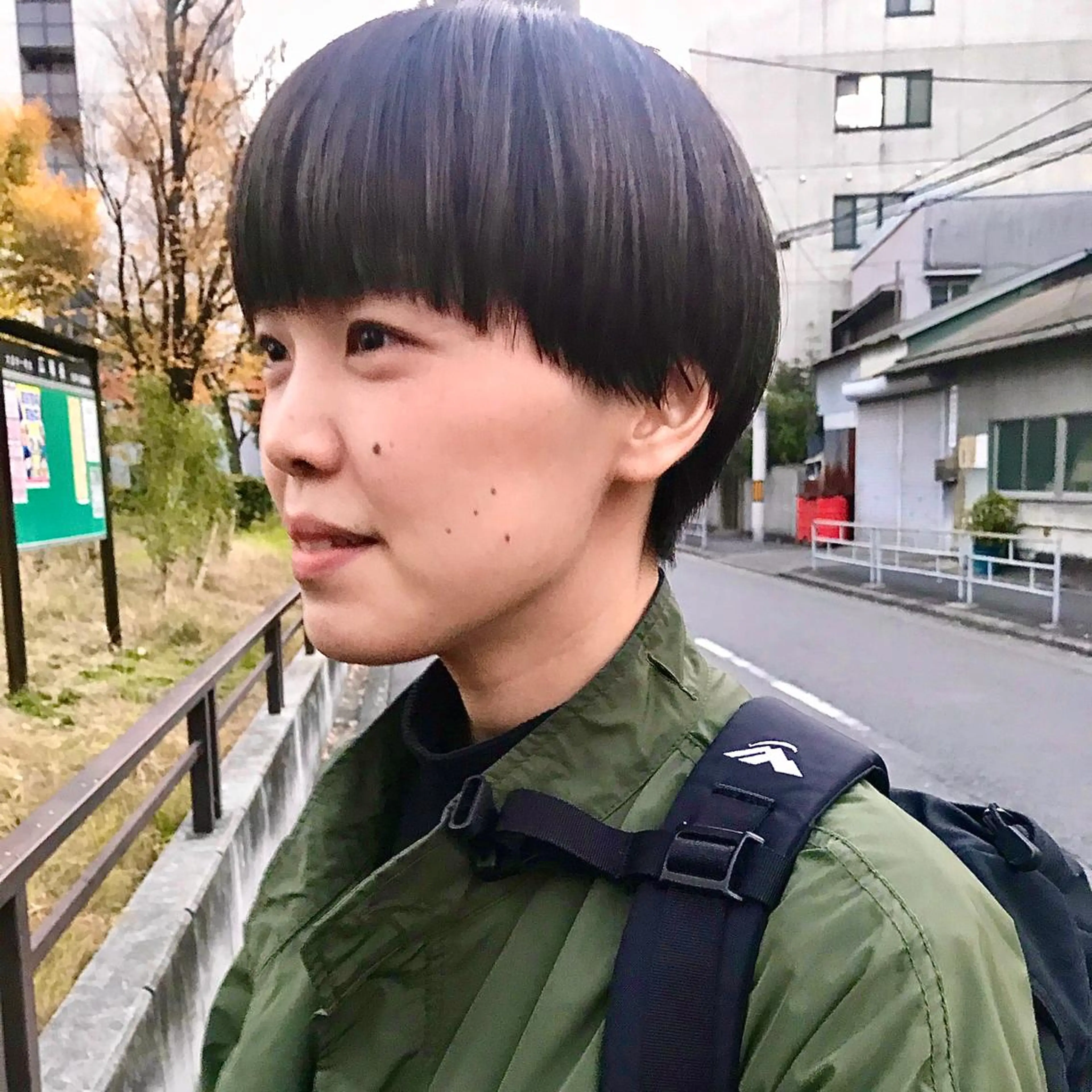 ショート カラー ウルフカット カット ヘアカラー トリートメント tatsumi/ボブ ウルフ/レイヤーのヘアスタイル