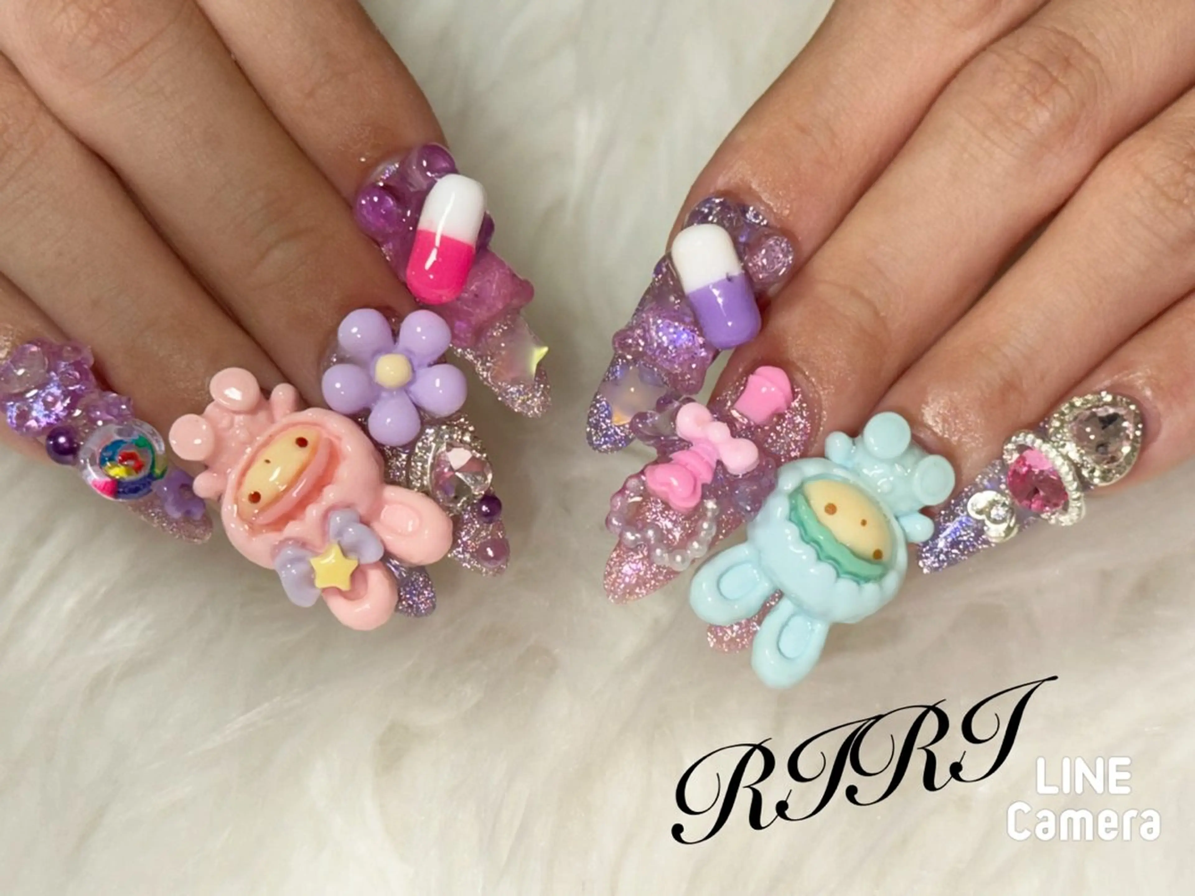 ネイル riri オーナーのネイルデザイン