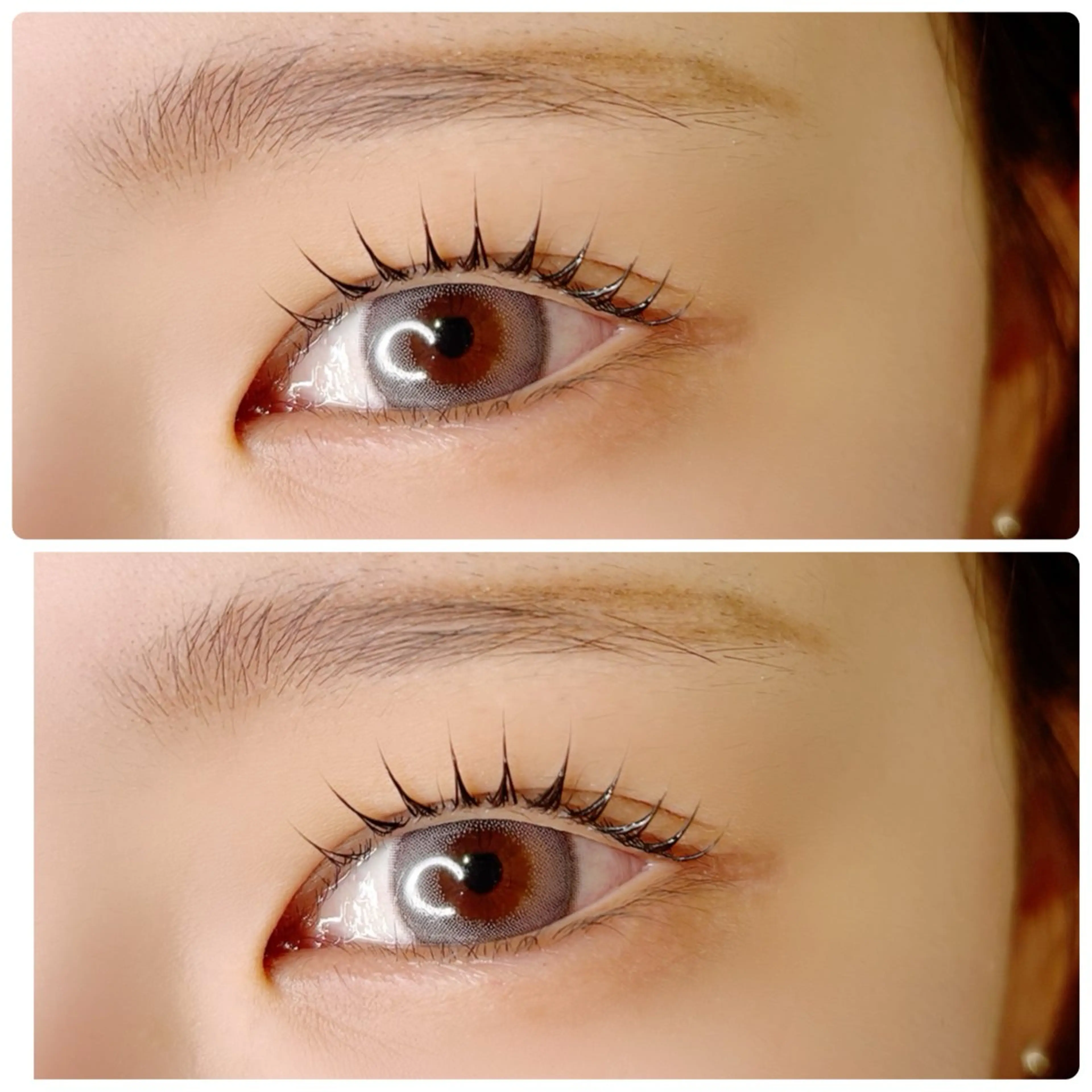 マツエク・マツパ 束感まつ毛 パリジェンヌラッシュリフト natsumi .のマツエク・マツパデザイン