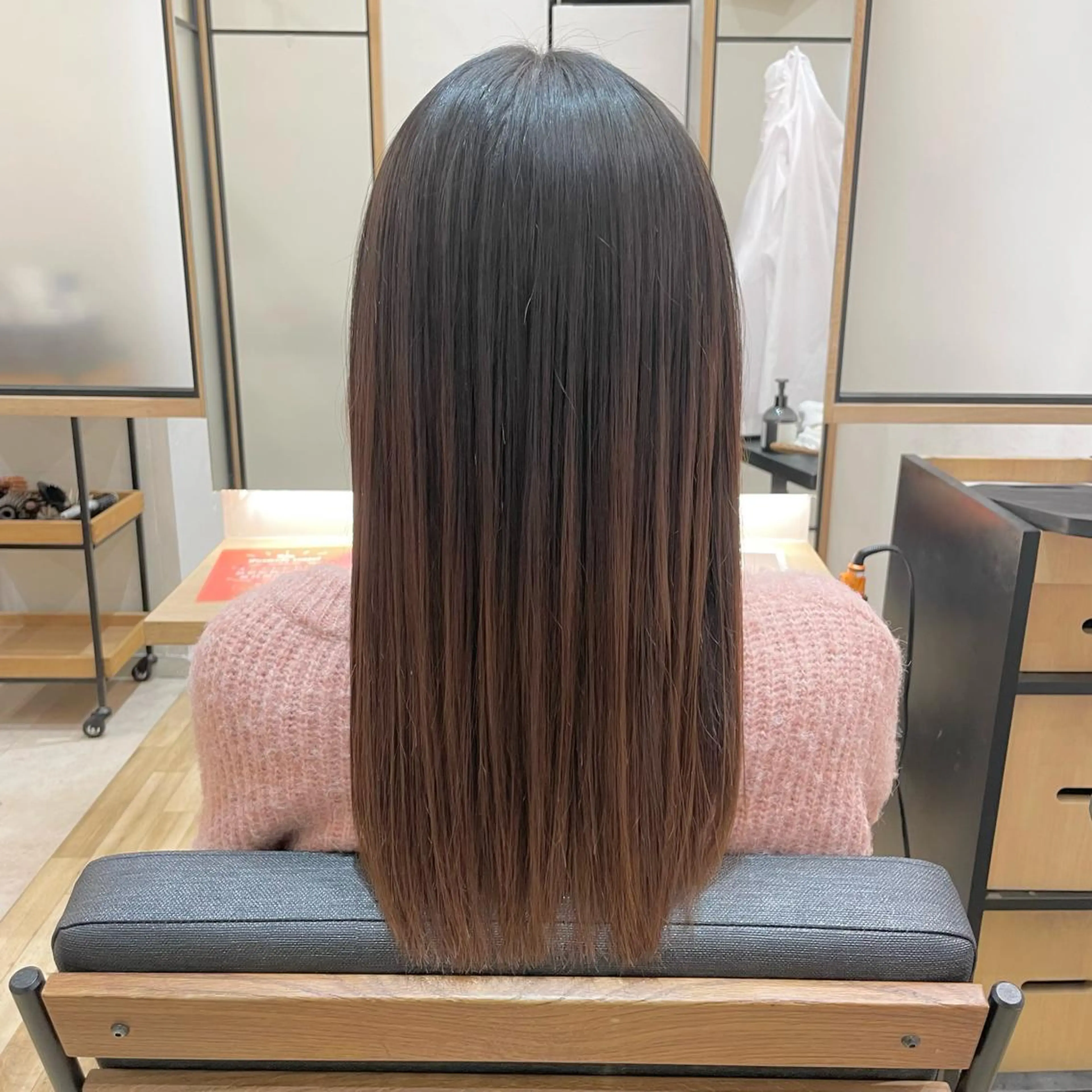 ロング ついざき はるかのヘアスタイル