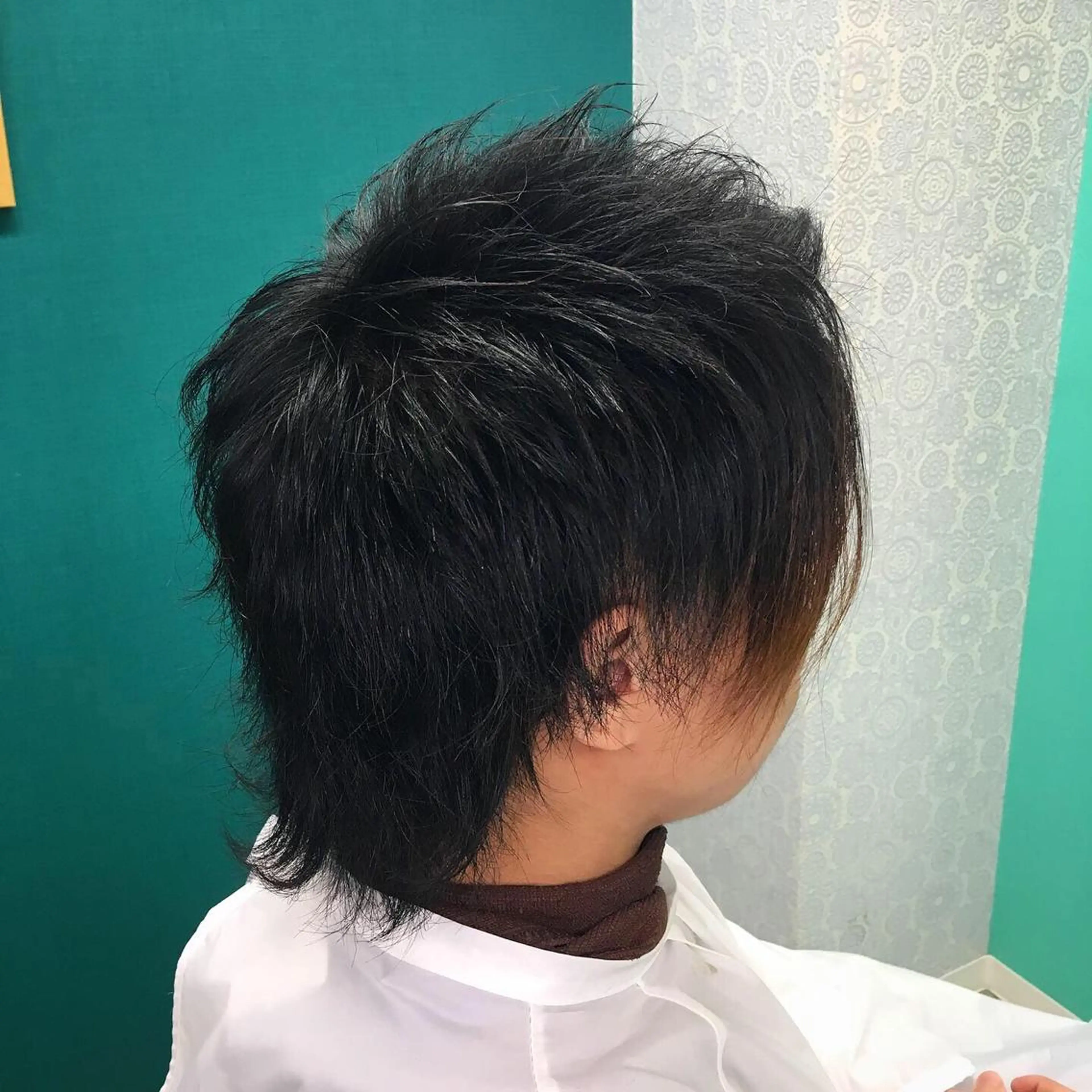 ショート ウルフカット カット トリートメント 山本 雷のヘアスタイル