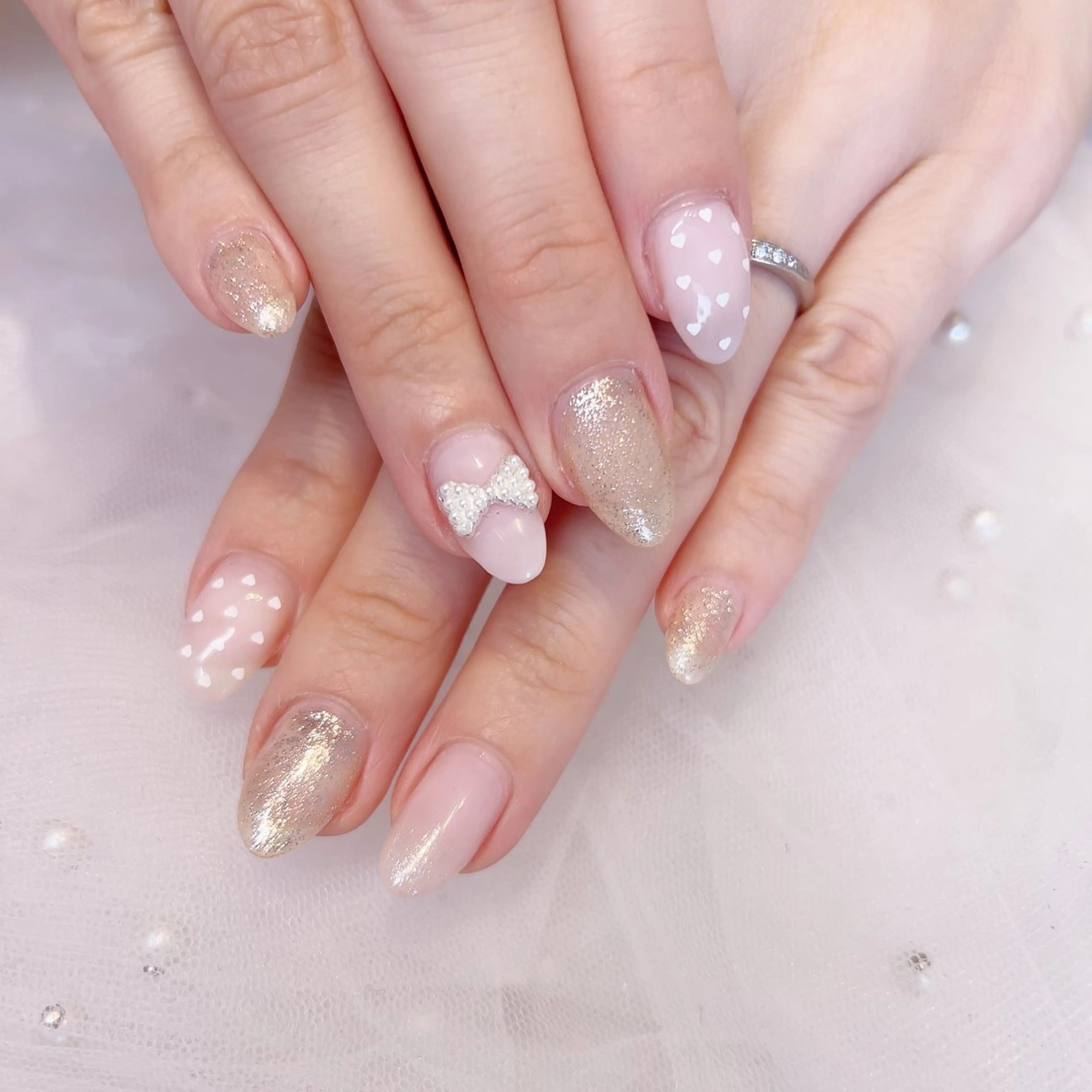 ネイル ハンドネイル nail salon pearのネイルデザイン