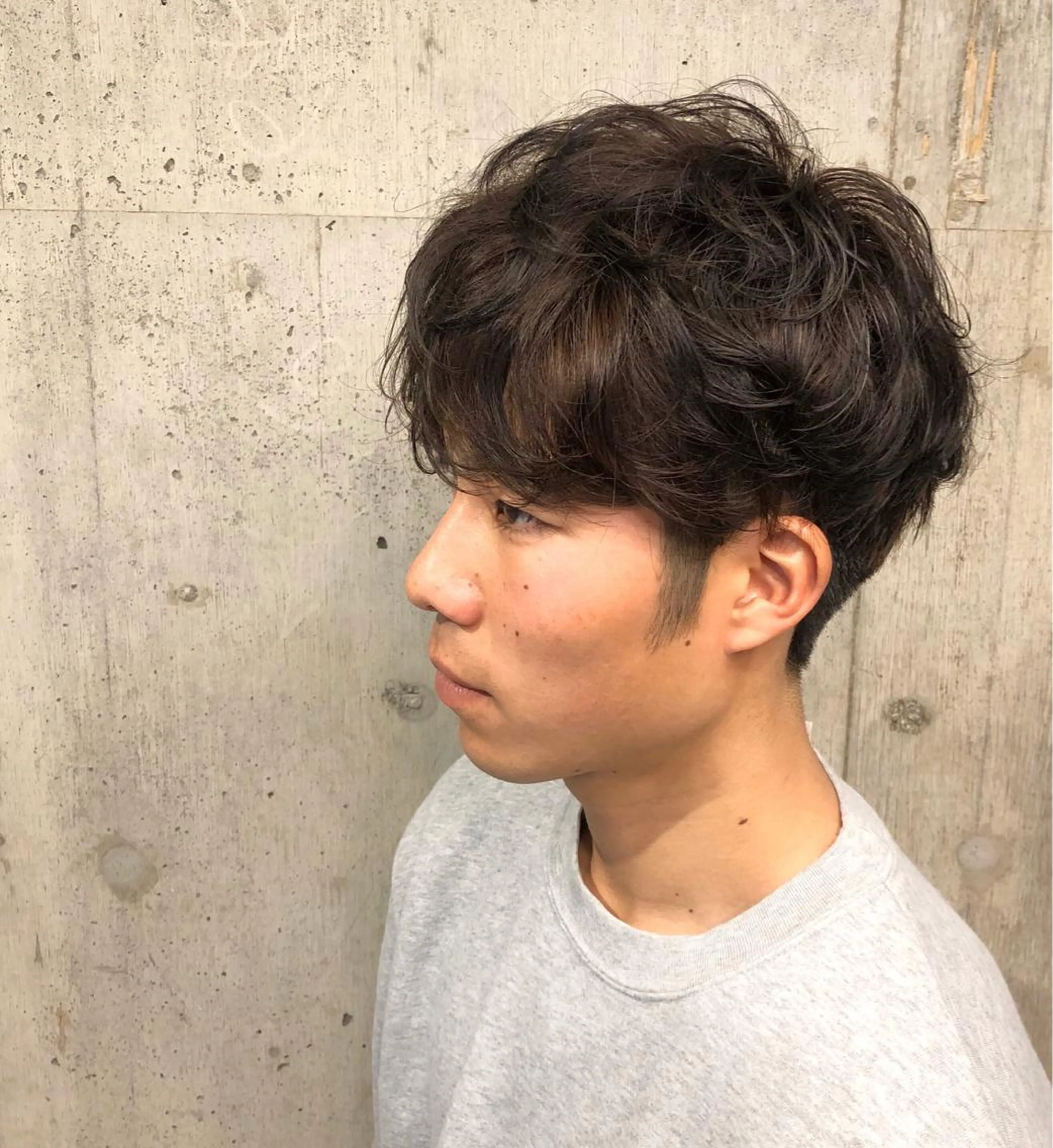 メンズ マッシュ メンズパーマ カット パーマ トリートメント ヘッドスパ STRINGS 下北沢所属・【メンズ特化】 金子諒磨のヘアスタイル