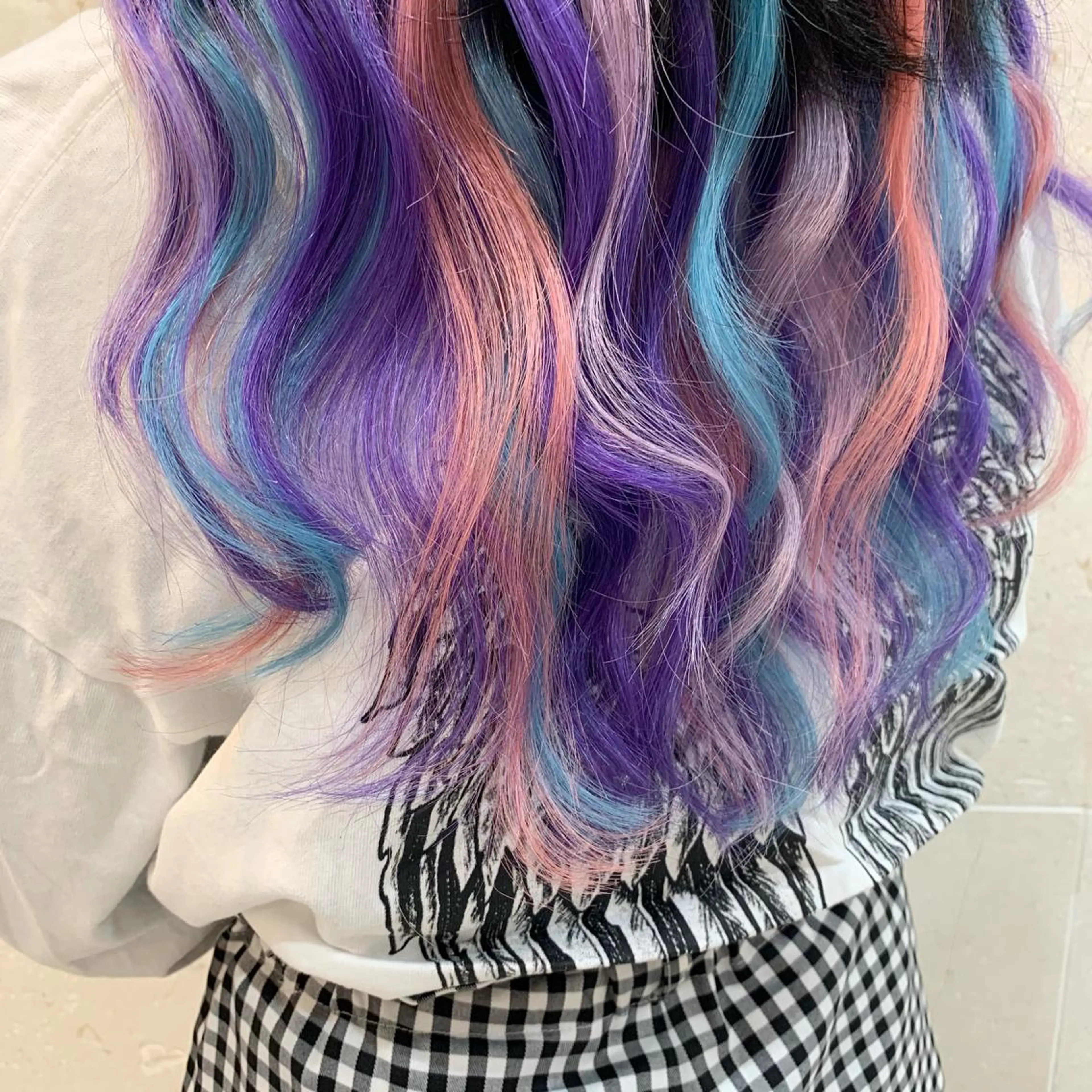 ロング カラー ヘアカラー エクステ 💘カラー人気Ｎｏ. １💘SAYAのヘアスタイル