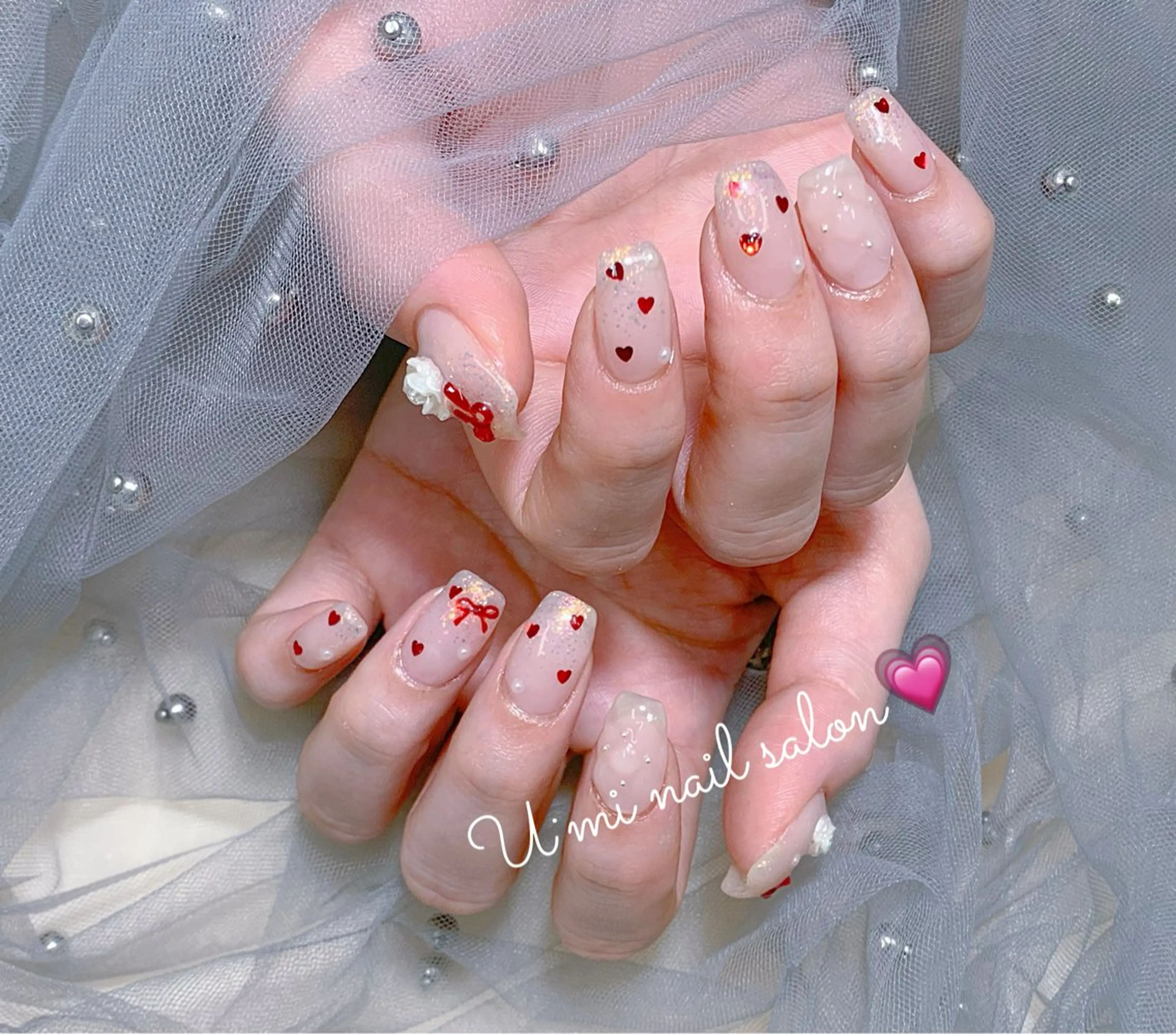 ネイル 持ち込み ハンドネイル U·Mi nail salon所属・U·Mi 上野御徒町容のネイルデザイン