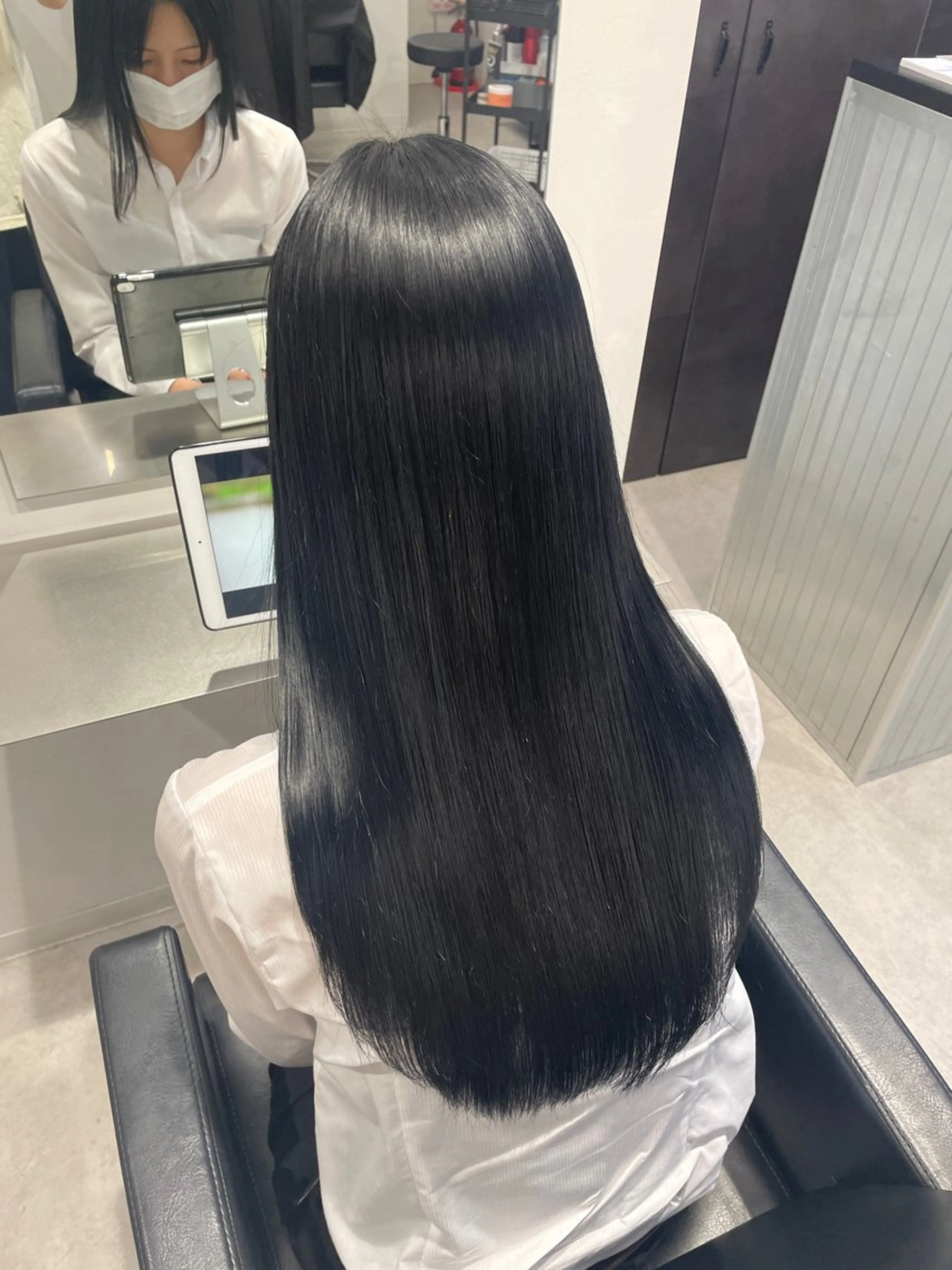 ロング ヘアカラー トリートメント MIHO☾·̩͙⋆ Kroのヘアスタイル