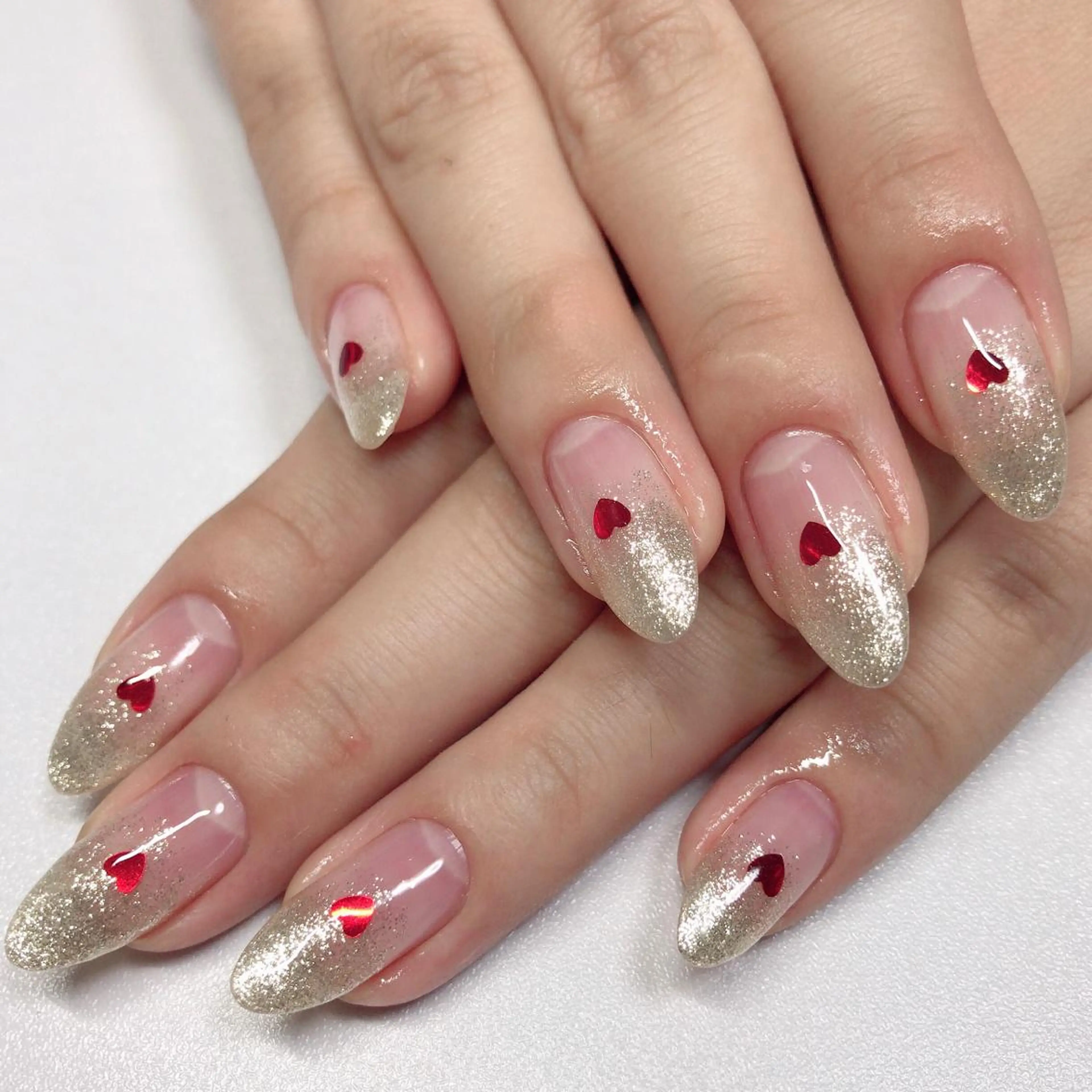 ネイル グラデーション シルバー S Nailのネイルデザイン