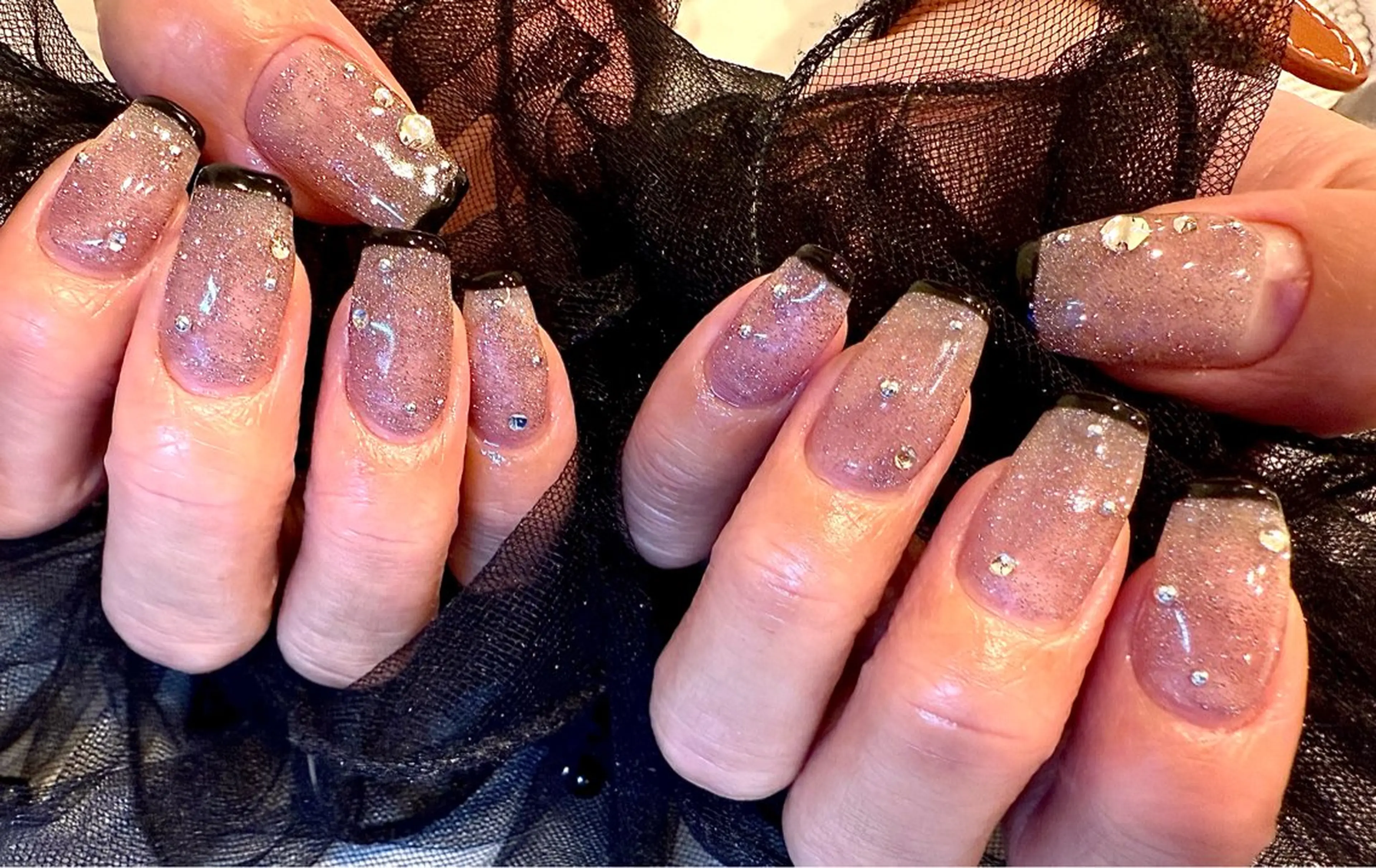 ネイル キラキラネイル ハンドネイル nail e.sのネイルデザイン