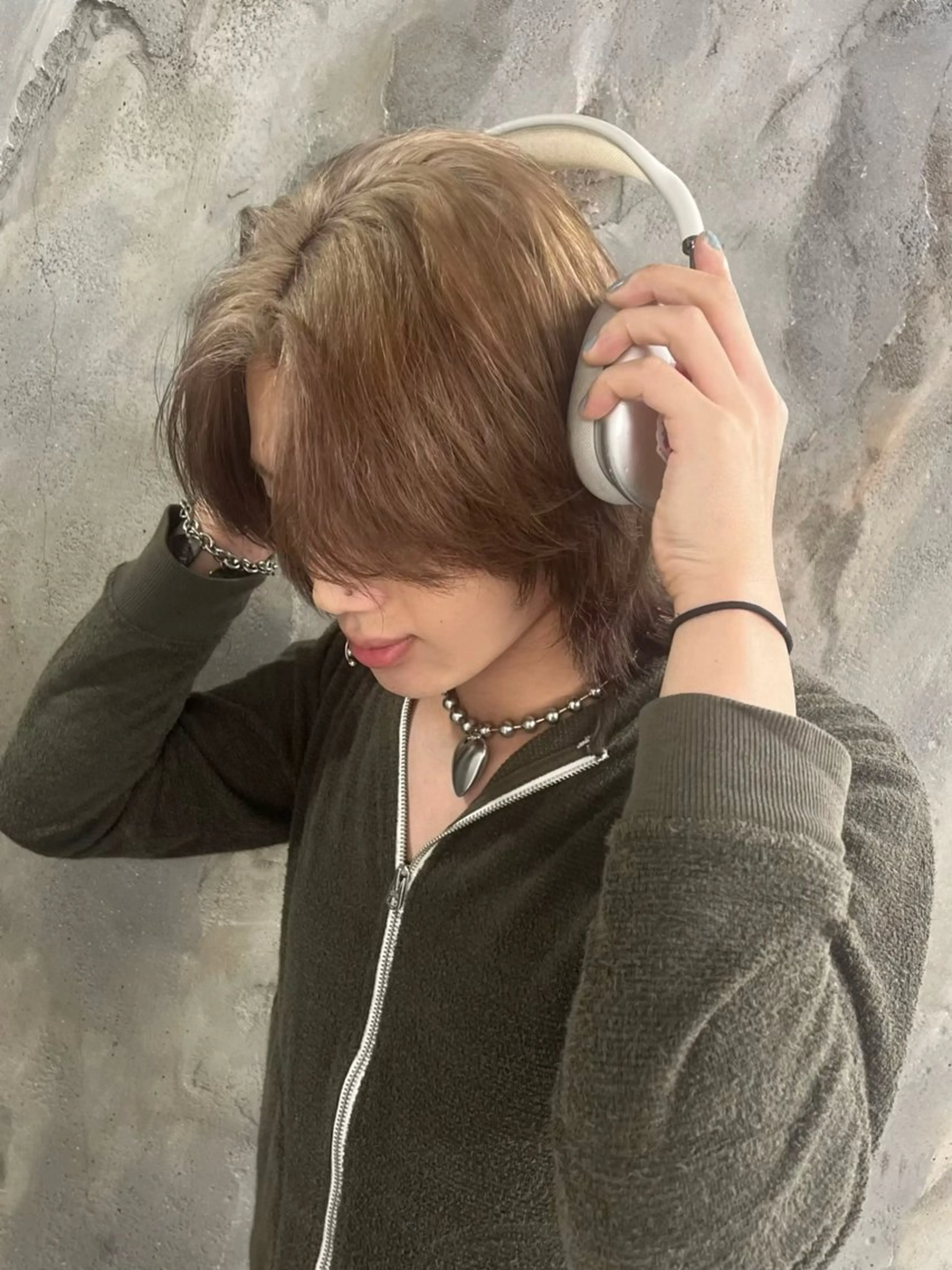 メンズ nonoka/ ブリーチ/モニカのヘアスタイル