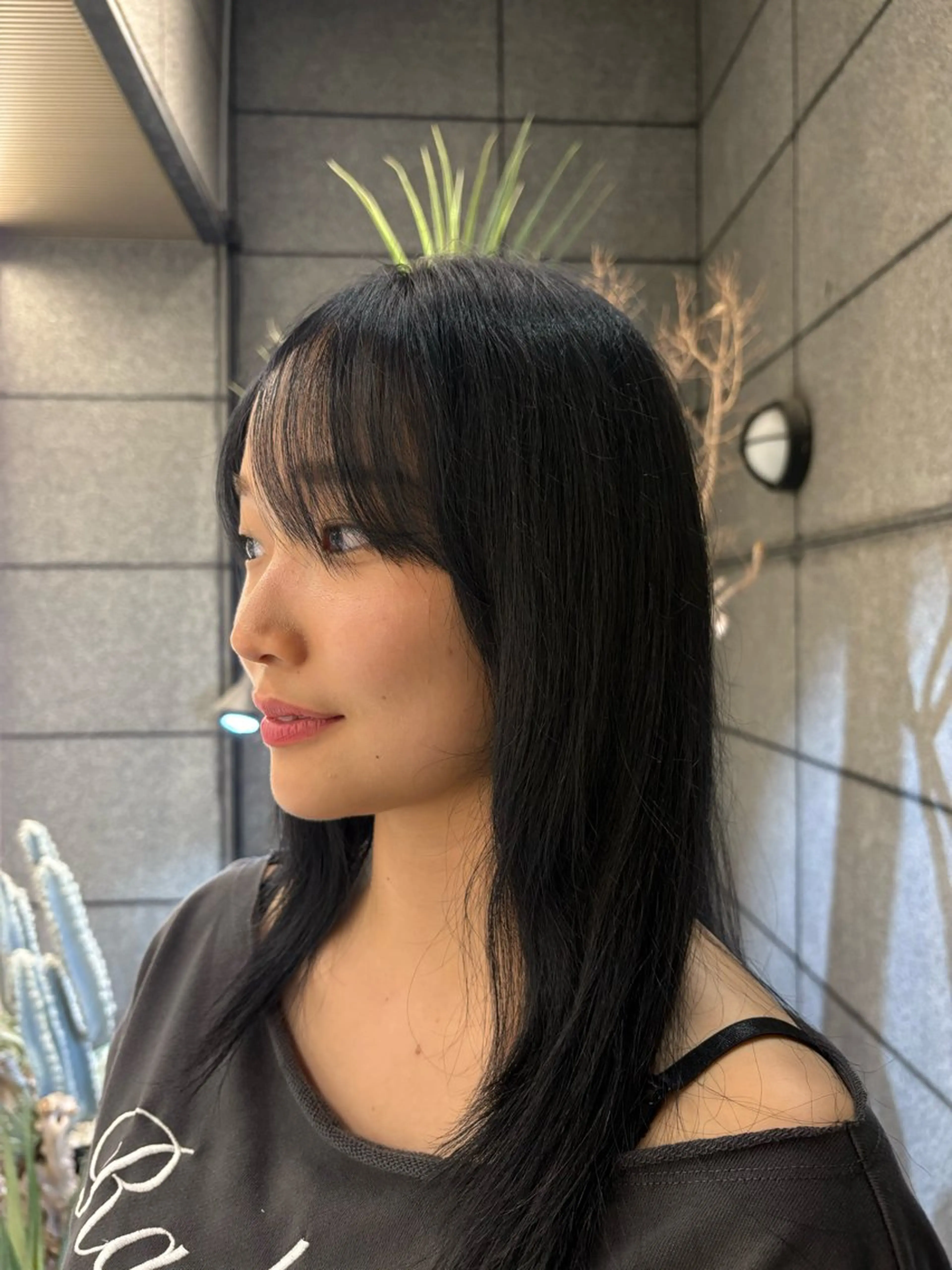 セミロング カラー ブリーチ ケアブリーチ ダブルカラー グラデーションカラー ハイライトカラー 似合わせカラー🎱 renのヘアスタイル