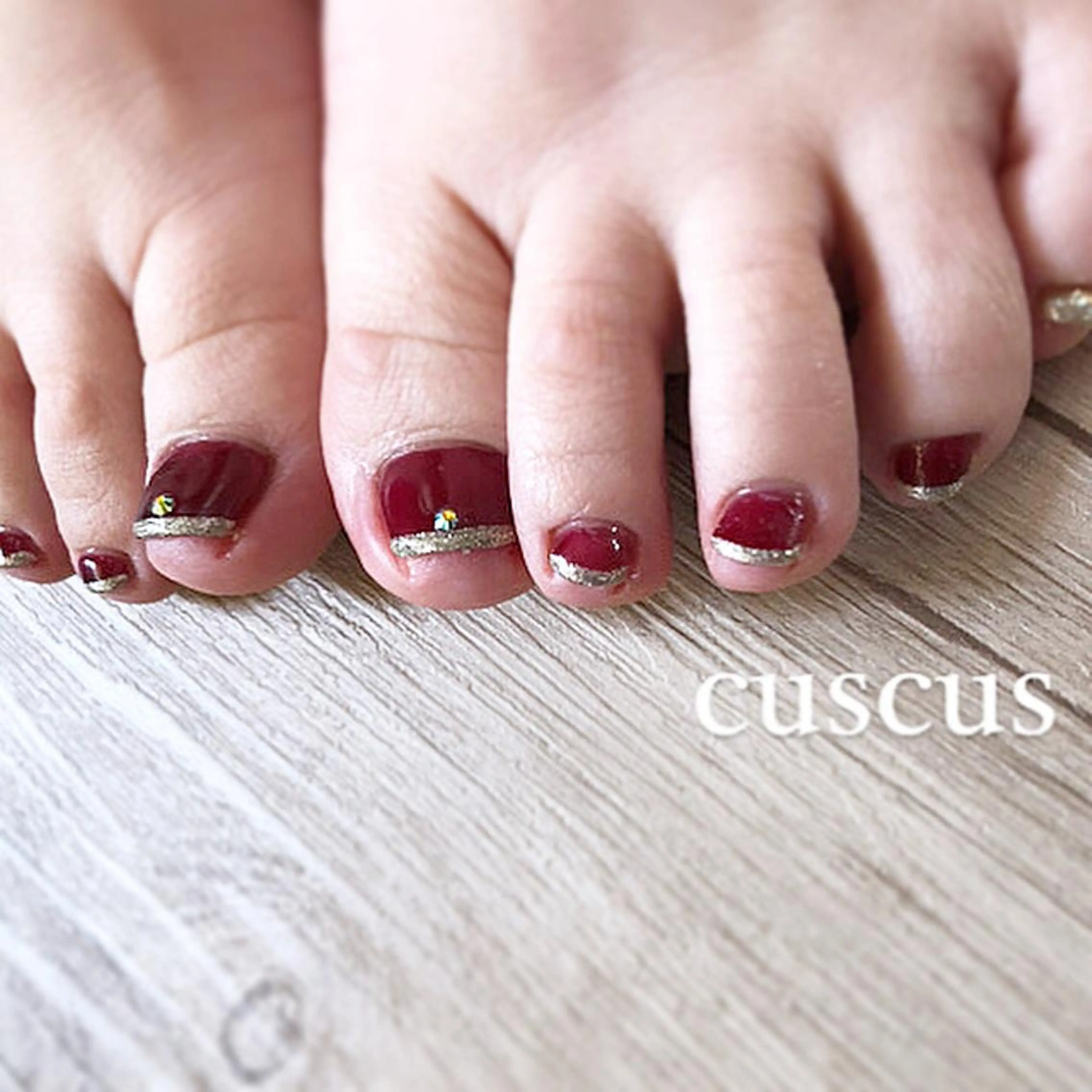 ネイル ＣＵＳＣＵＳ …ｔ.akiのネイルデザイン