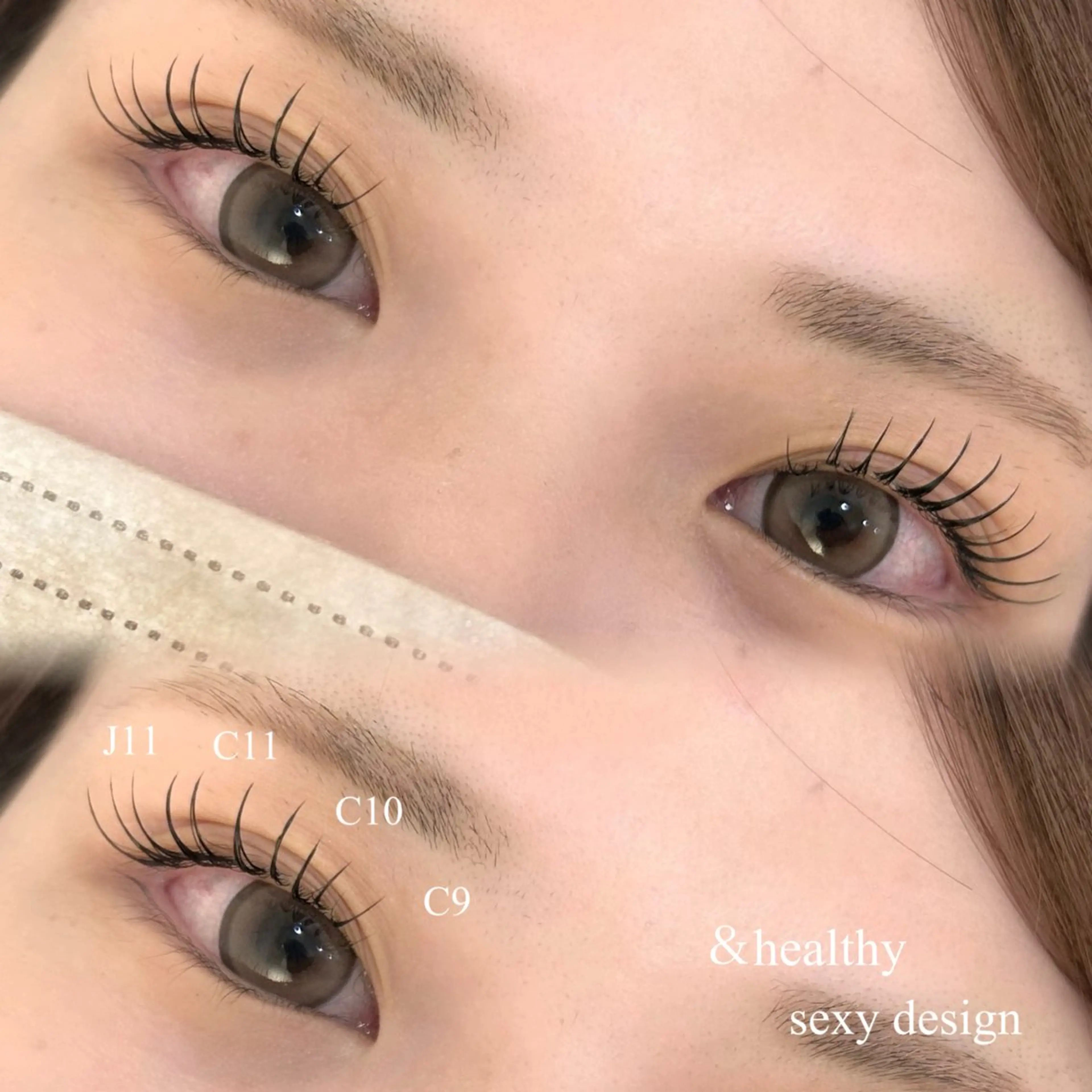 マツエク・マツパ マツエク 畠山 瑠花のマツエク・マツパデザイン