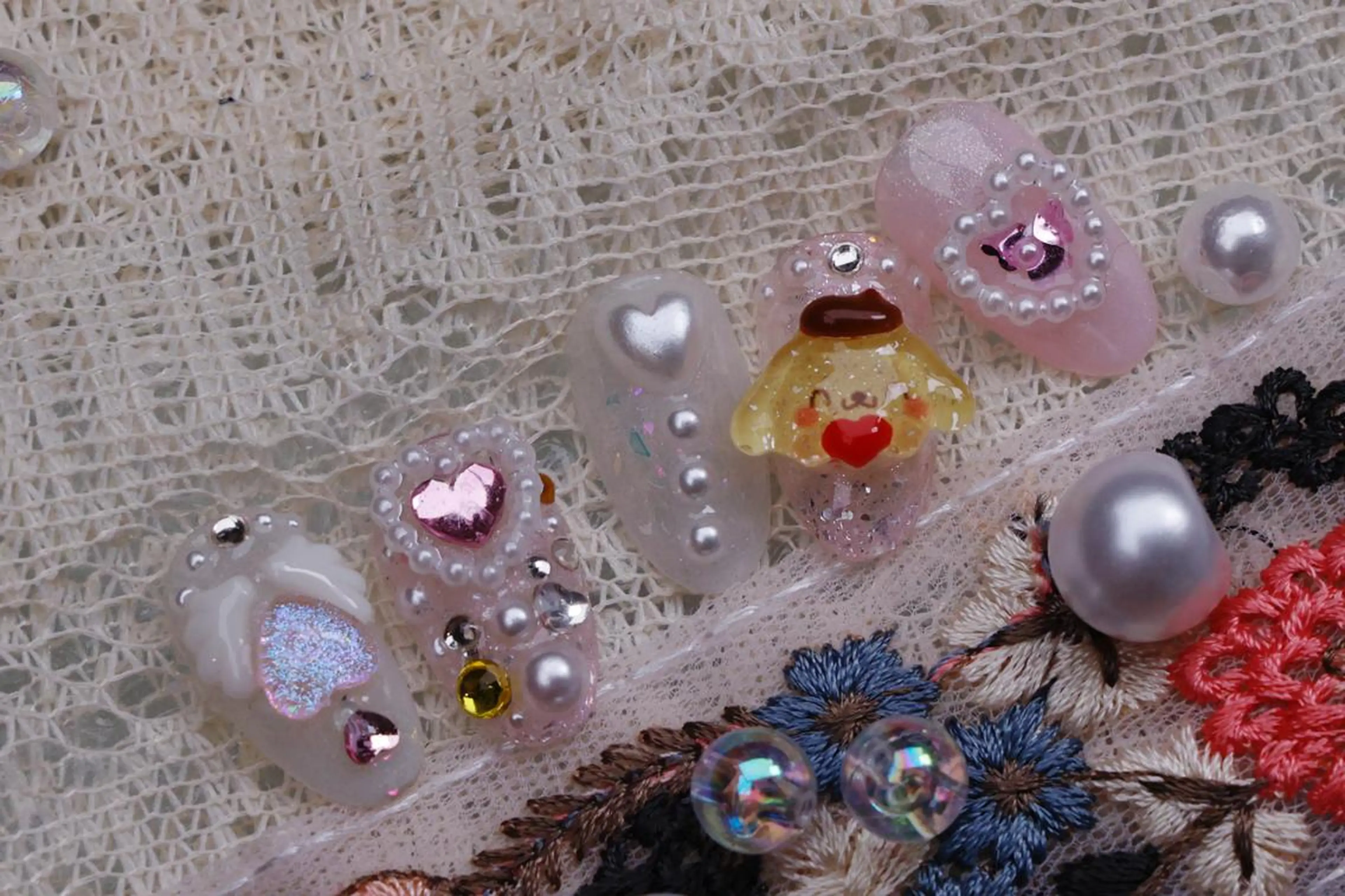 ネイル ハロウィン ロングネイル マグネットネイル スカルプネイル ネイルチップ ハンドネイル Mss えりのネイルデザイン