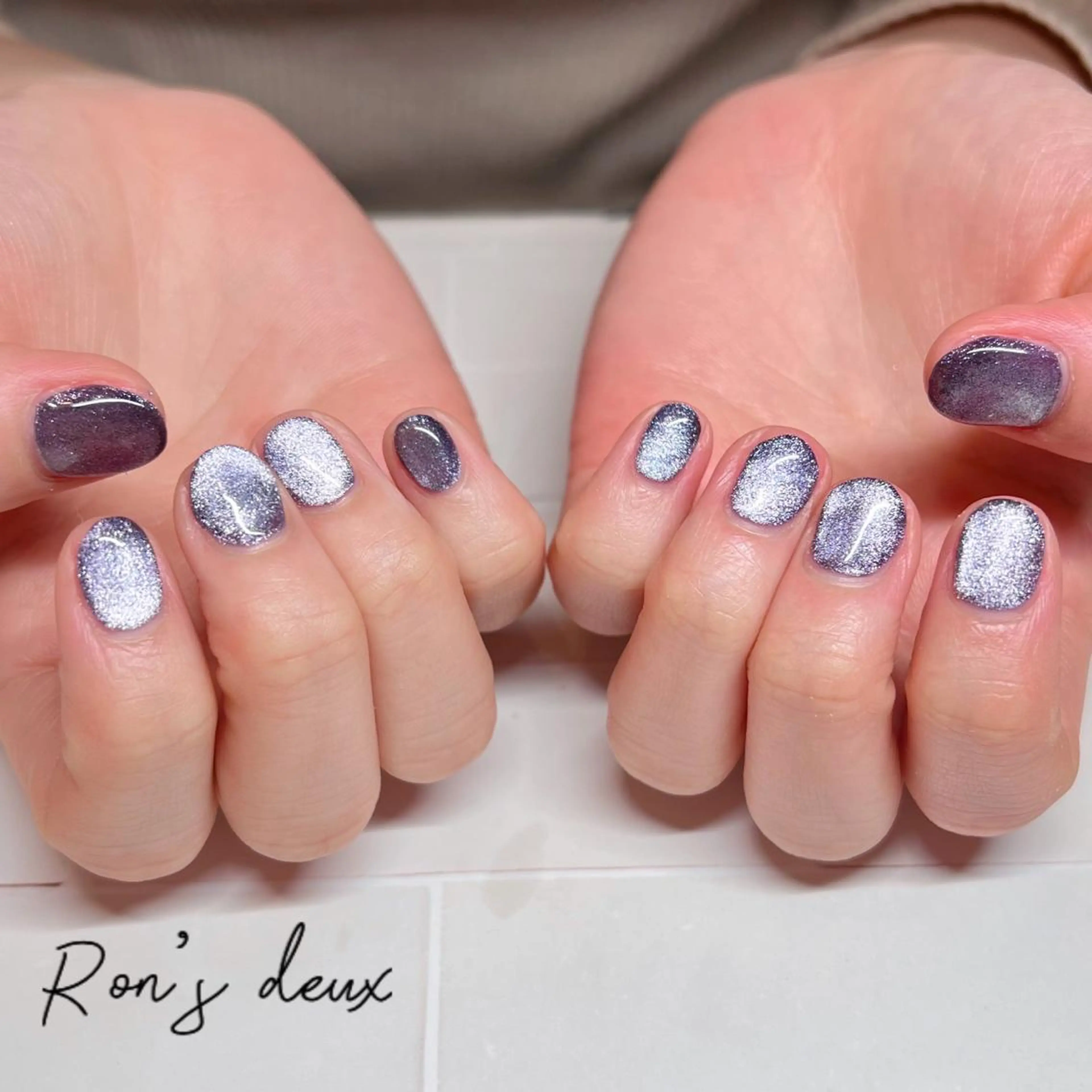 ネイル Ron's nail 笹岡のネイルデザイン