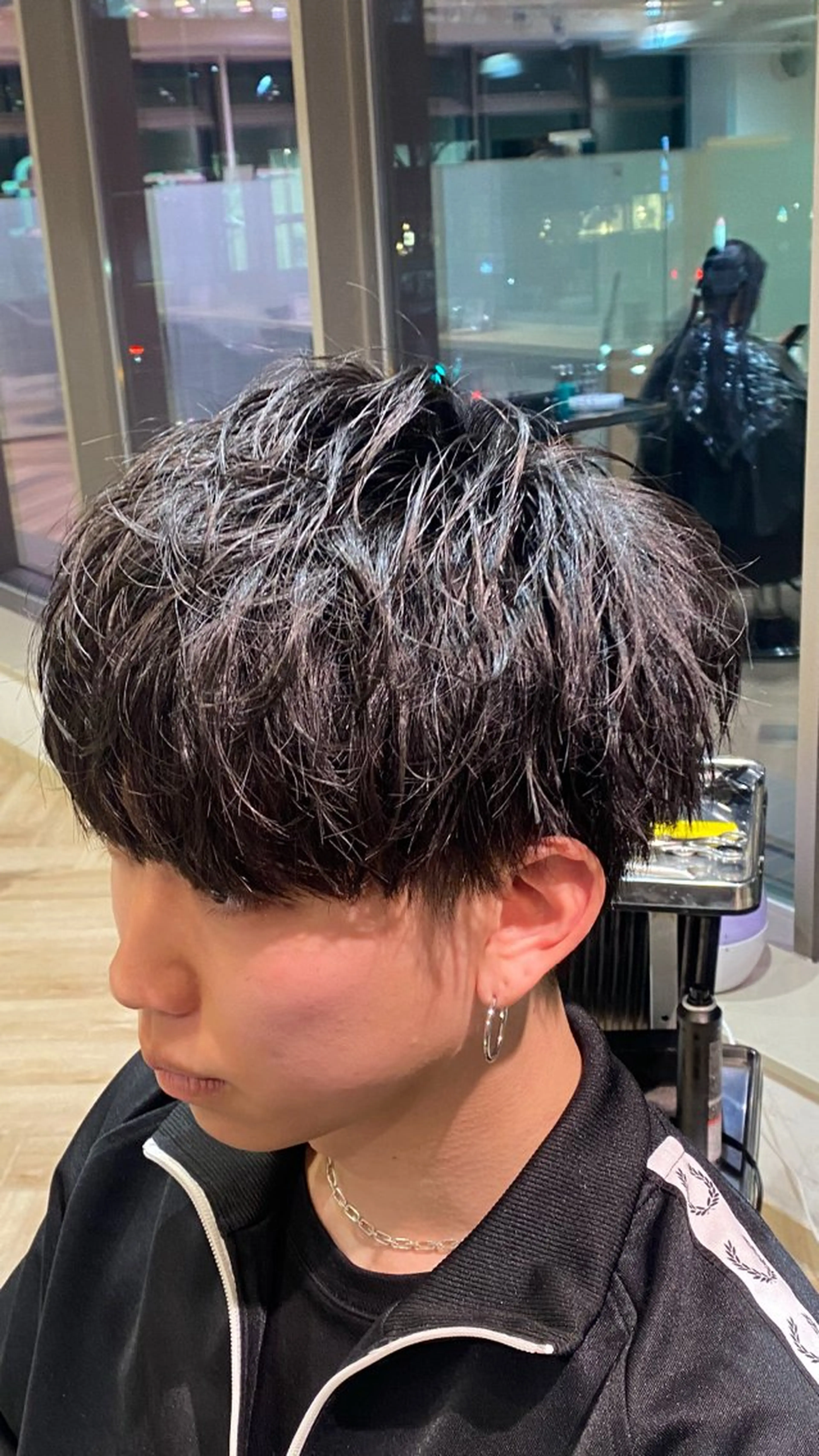 メンズ メンズ特化/フェザー /パーマ/伊勢元のヘアスタイル