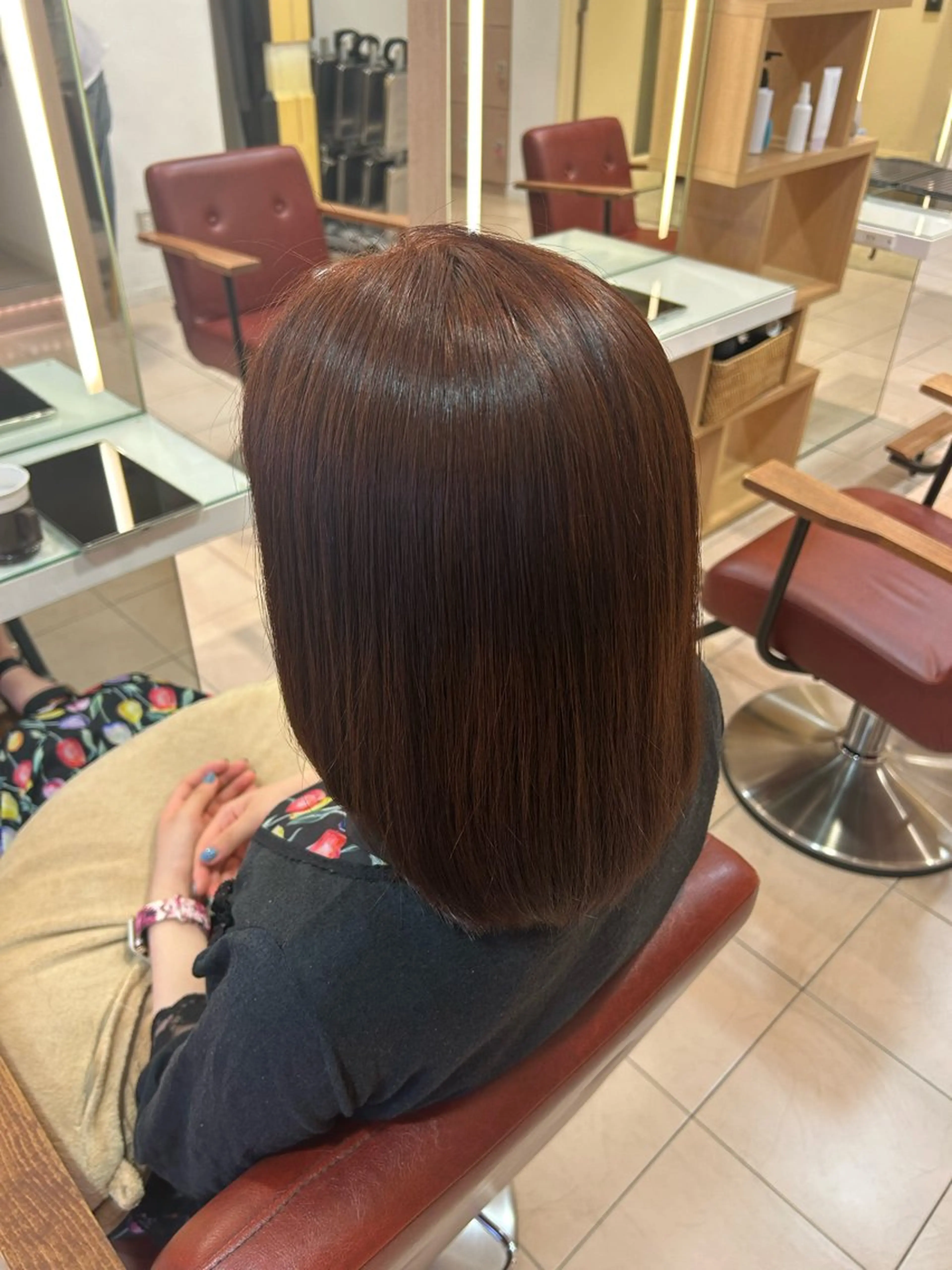 ヘアセット/暖色 /レイヤー 山田寛菜のヘアスタイル