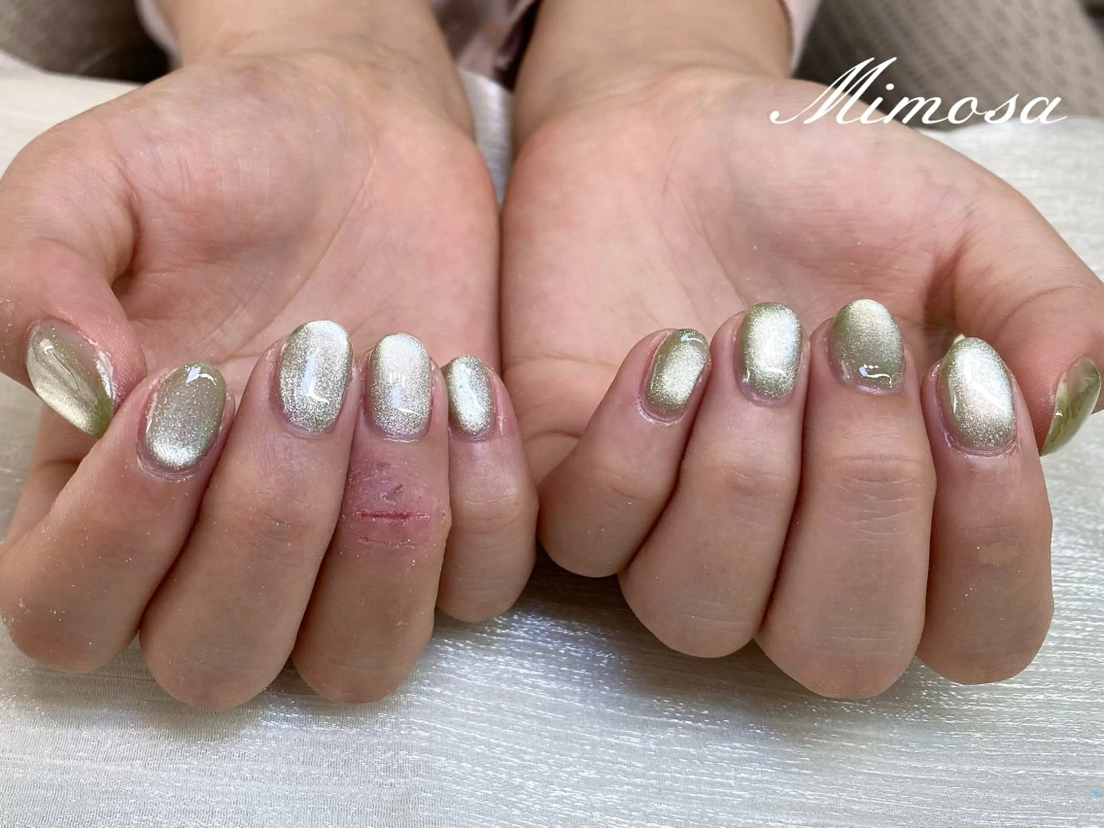 ネイル ハンドネイル 💛Mimosa💛 吉祥寺のネイルデザイン