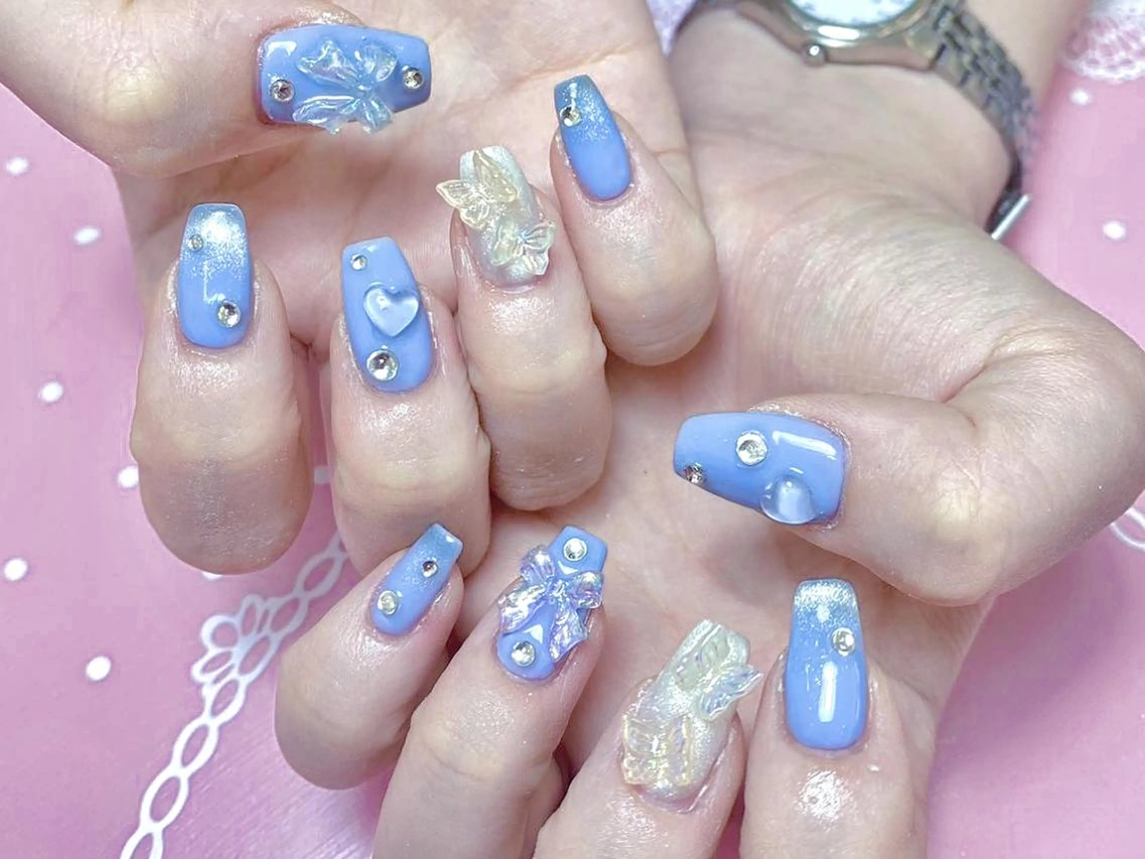 ネイル 持ち込み Diamond ✨のネイルデザイン