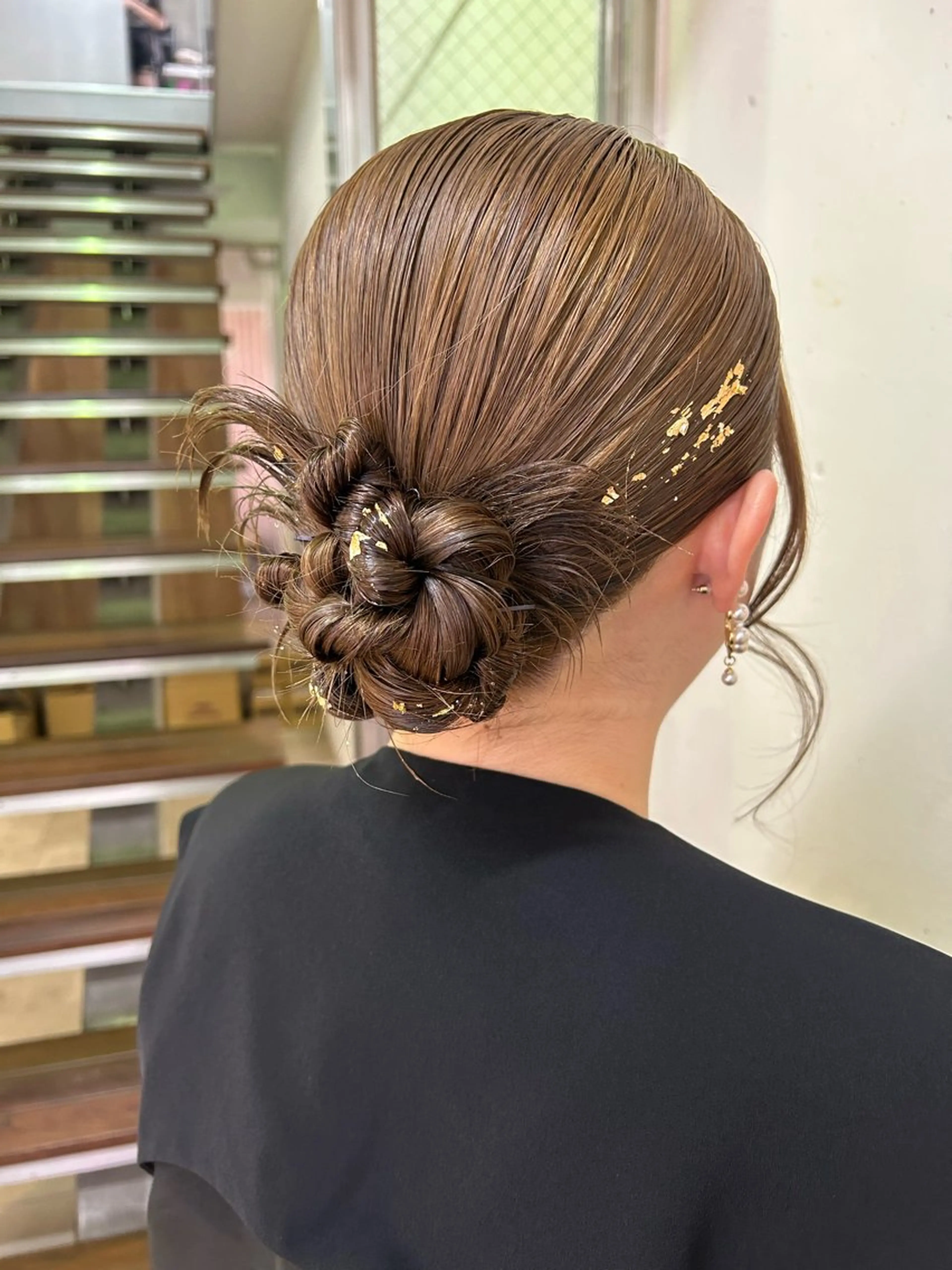 ヘアアレンジ ヘアセット 艶カラー🌸アレンジ 🌹Sally🕊️のヘアスタイル