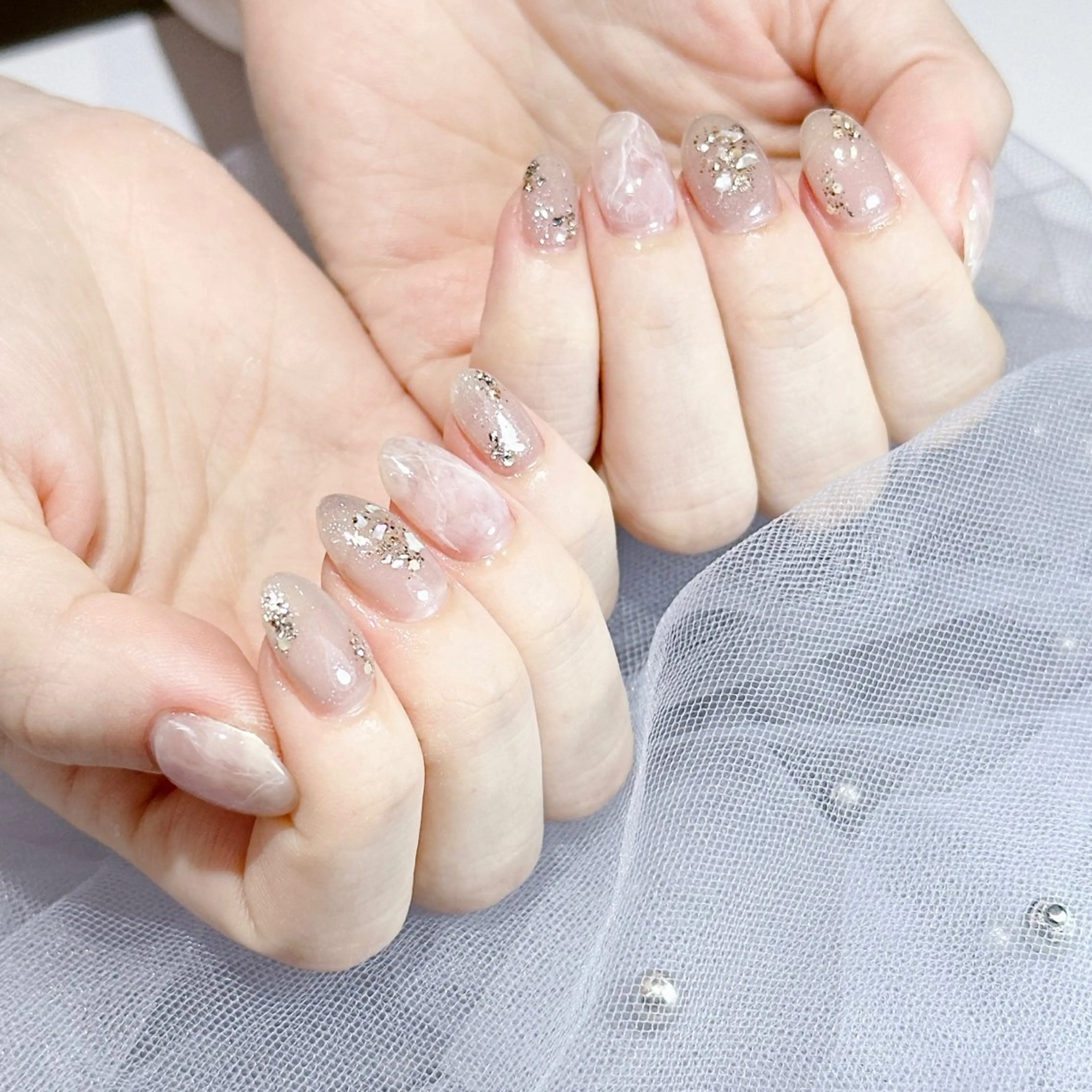 ネイル アニマル柄 フットネイル ジェルネイル マグネットネイル マットネイル ネイルサロン パールのネイルデザイン