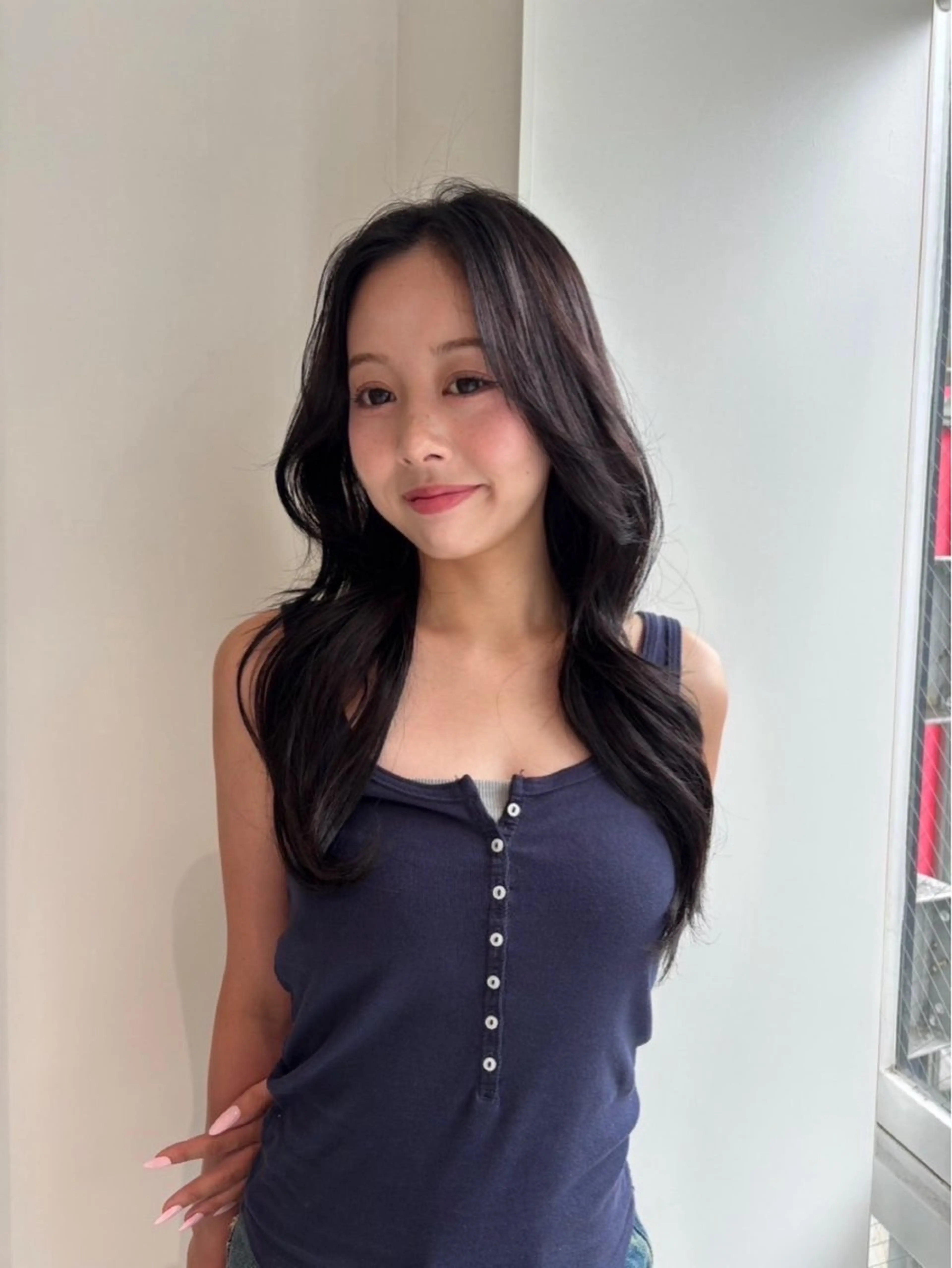 ロング レイヤー／マツエク 💋𝑨𝑵𝑵𝑨のヘアスタイル