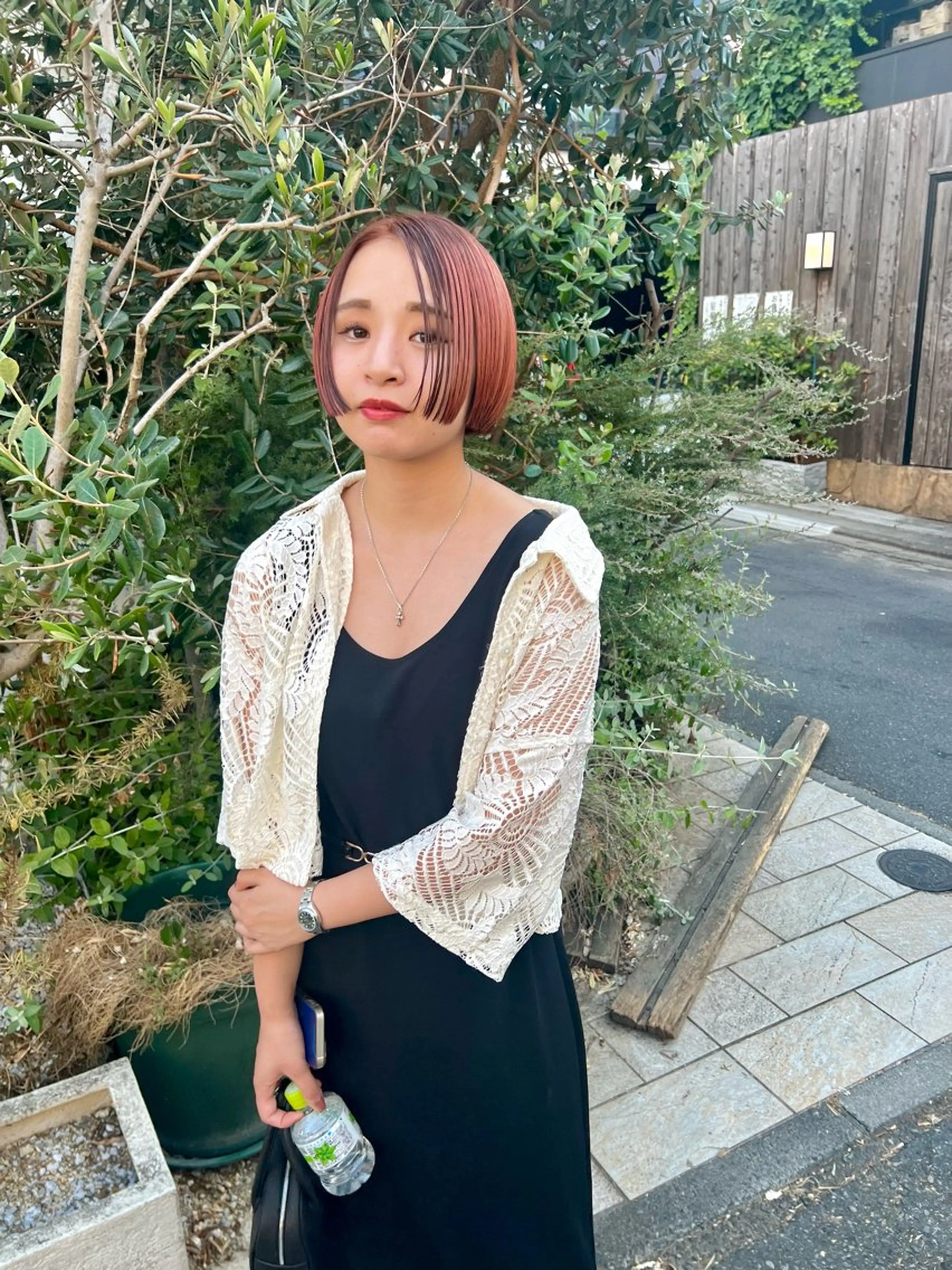 ショート カラー デザインカラー ボブ カット ヘアカラー sakoda shunkiのヘアスタイル