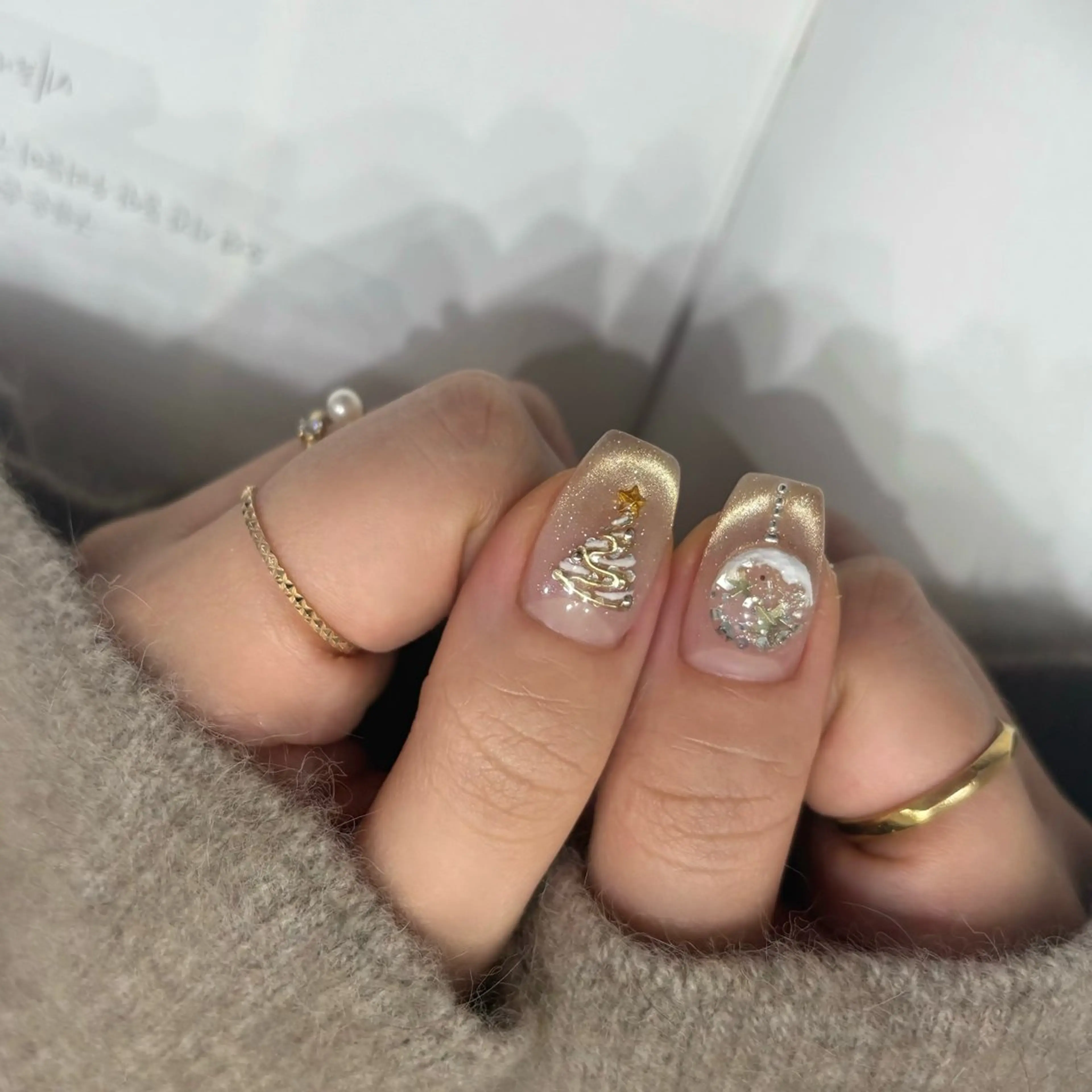 ネイル ハンドネイル ネイルズシャトン🪡 ネイリスト齊藤のネイルデザイン