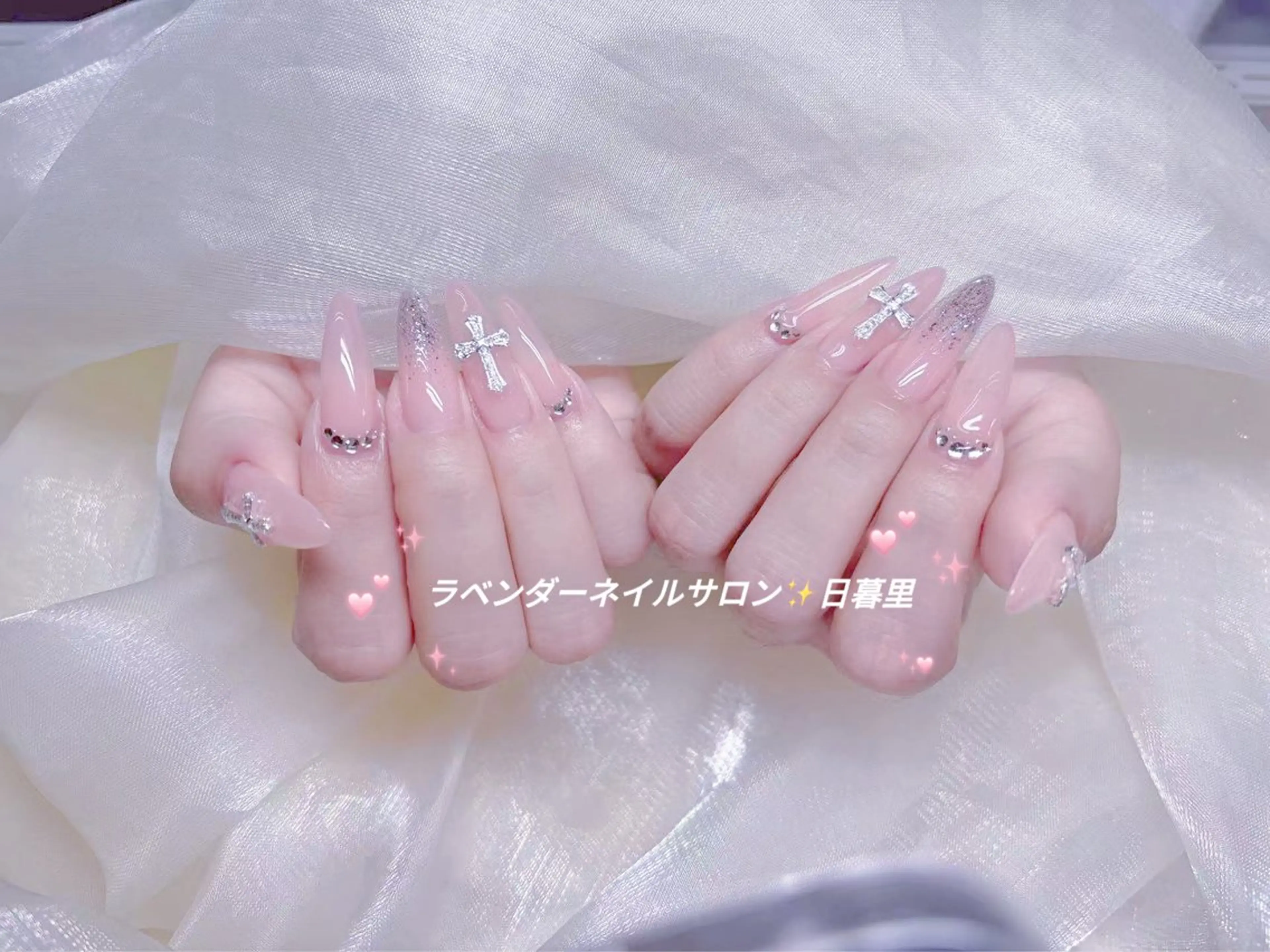 ネイル ラベンダー💖日暮里 ルル💖ネイルのネイルデザイン