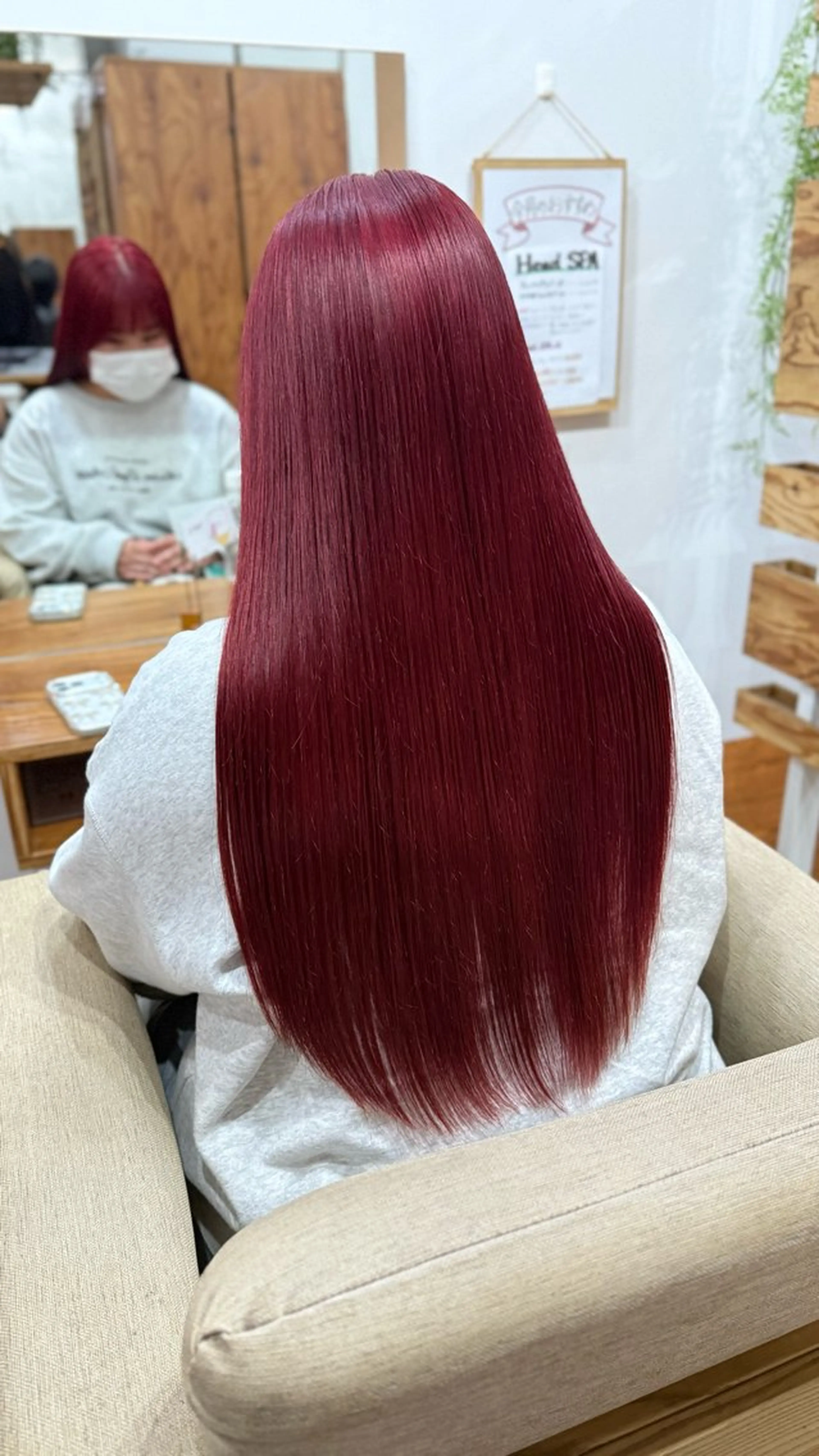 ロング カラー カット ヘアカラー トリートメント ViaLa Hair 🌈すずきたくむ✂︎のヘアスタイル