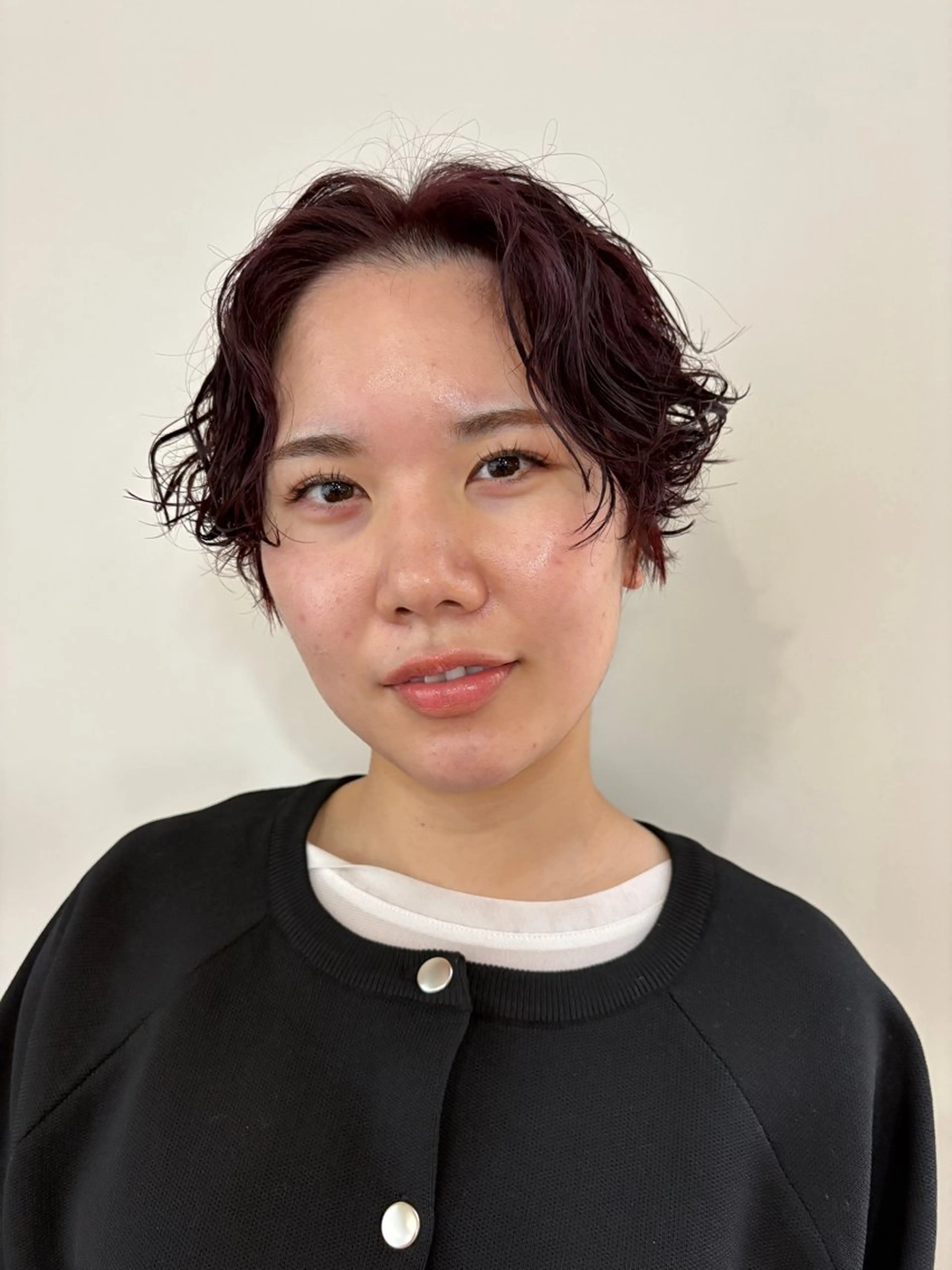 パーマ いりえ しゃけのヘアスタイル