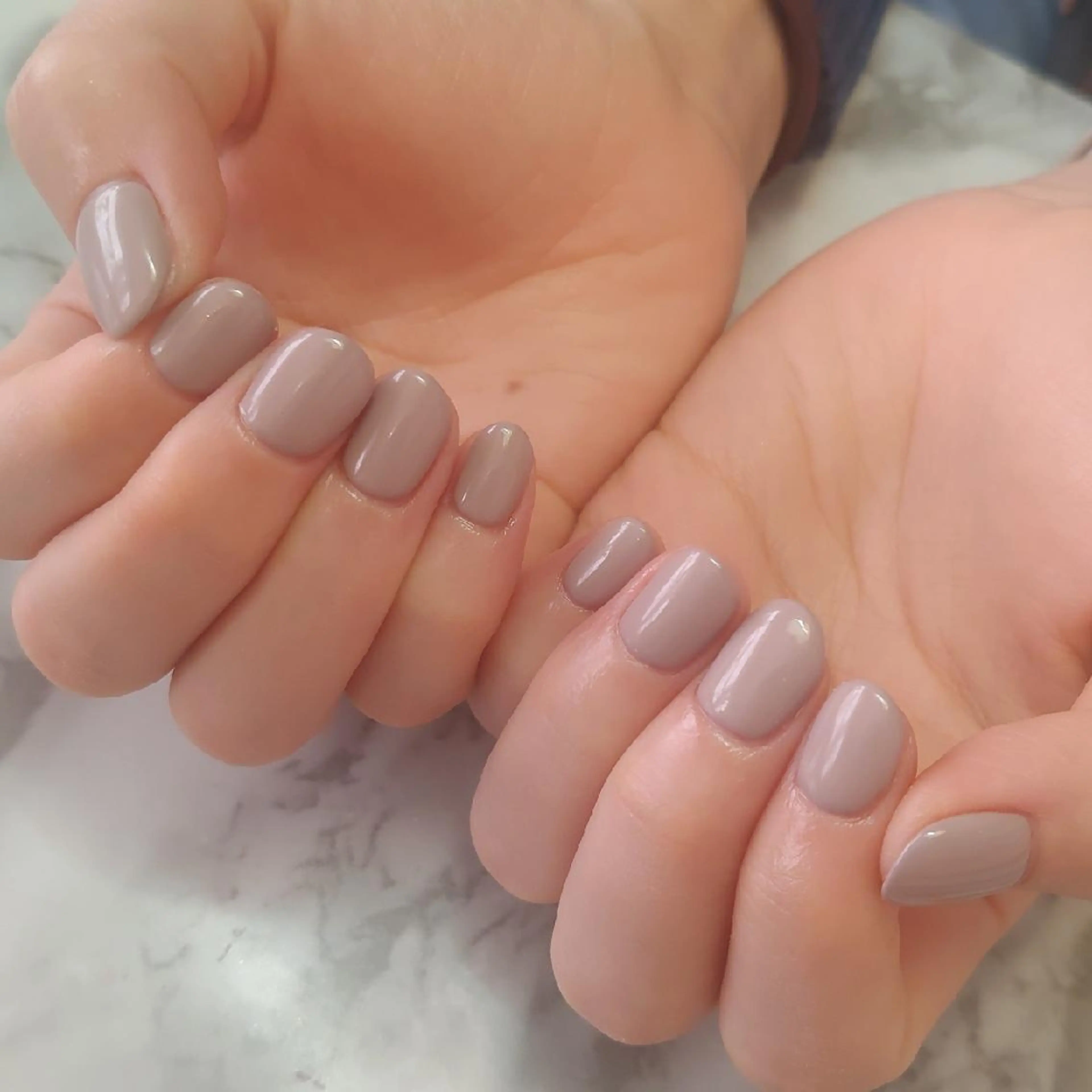 ネイル ワンカラーネイル ジェヌインネイル 河内のネイルデザイン