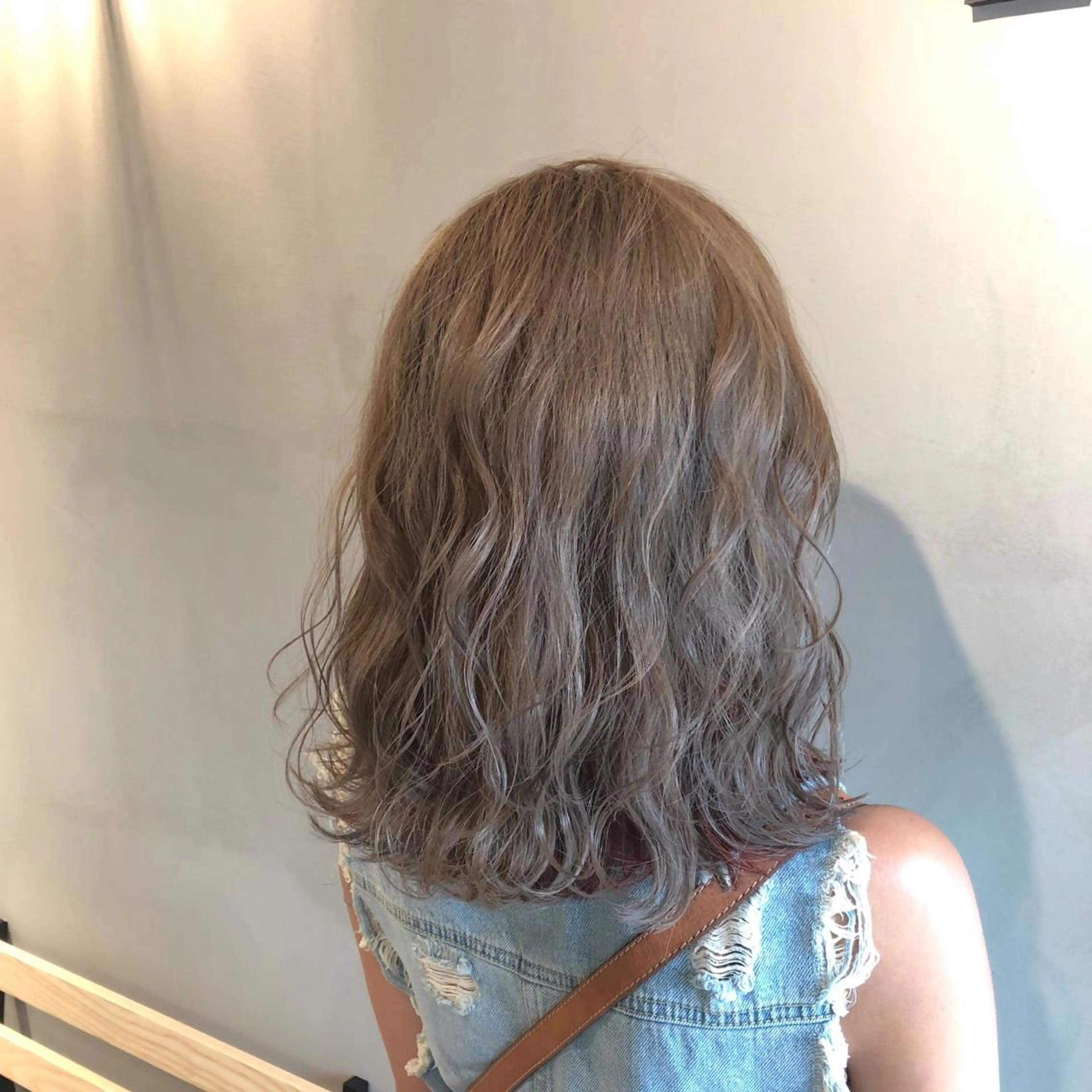 ミディアム カラー カット ヘアカラー lafithhair ruu.南本庄のヘアスタイル