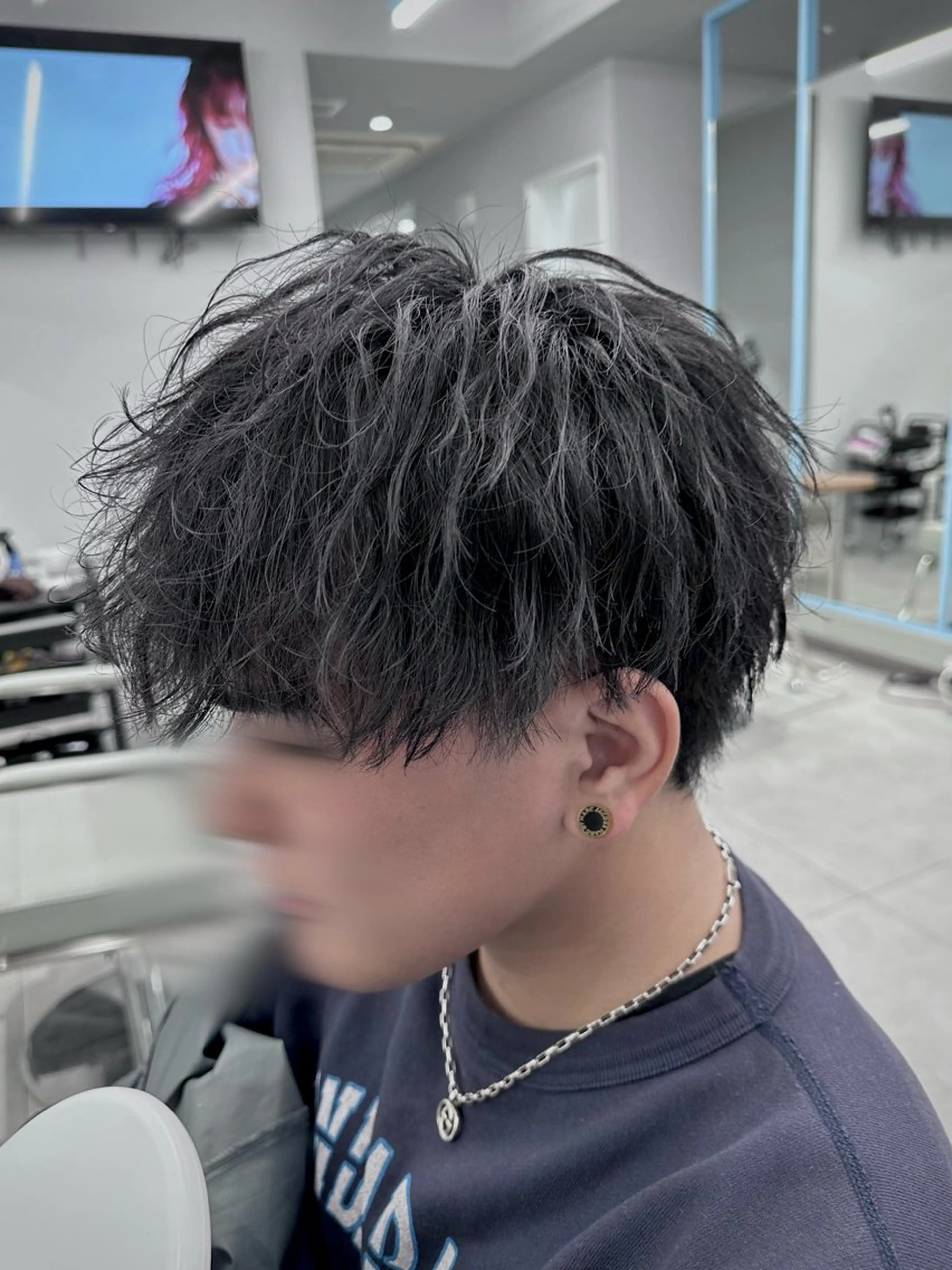 ミディアム 無料カットモデル ユナのヘアスタイル