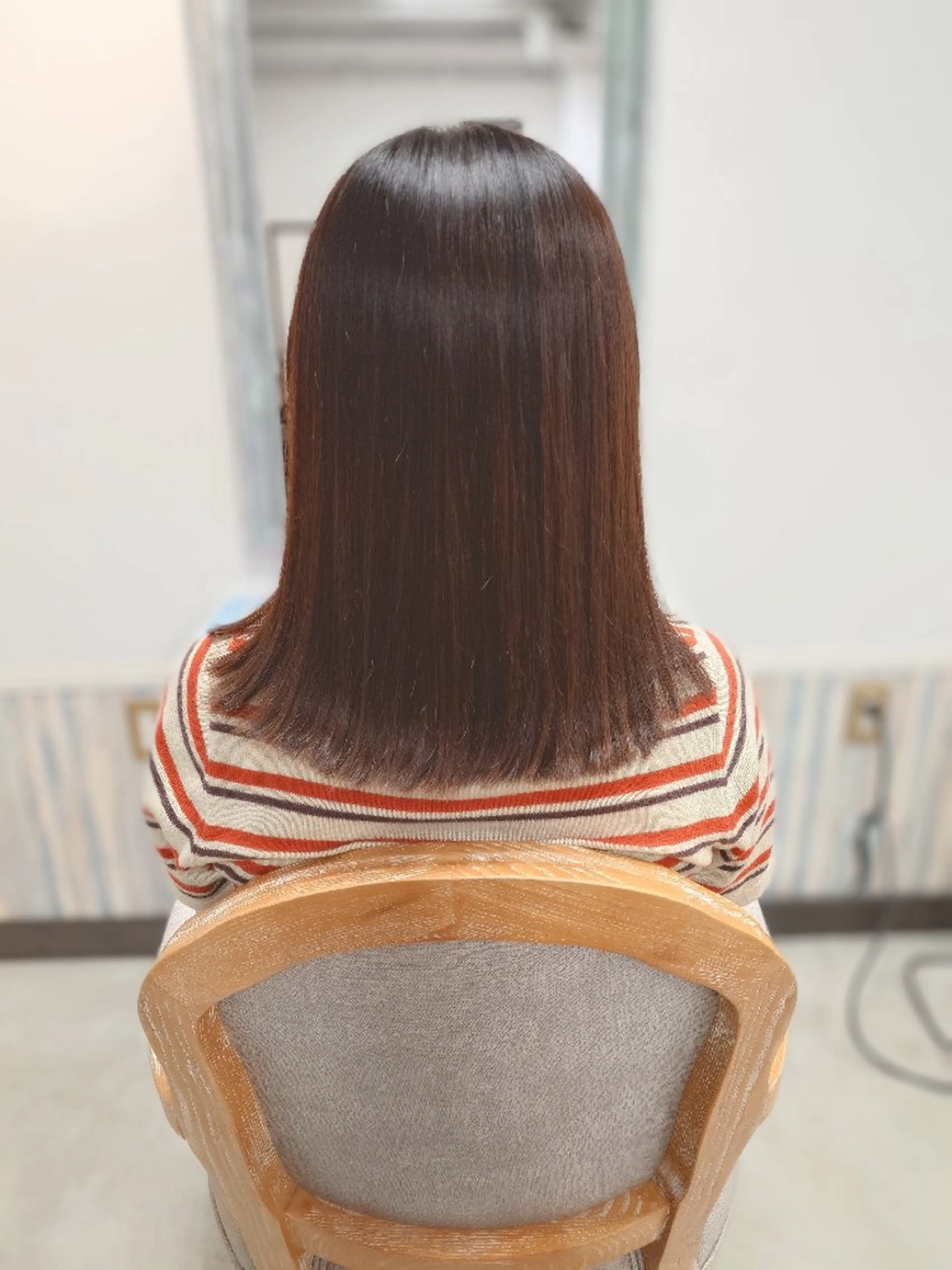 ミディアム 髪質改善 トリートメント 酸性ストレート 縮毛矯正 tico松戸駅前 🌱shiori🌱のヘアスタイル