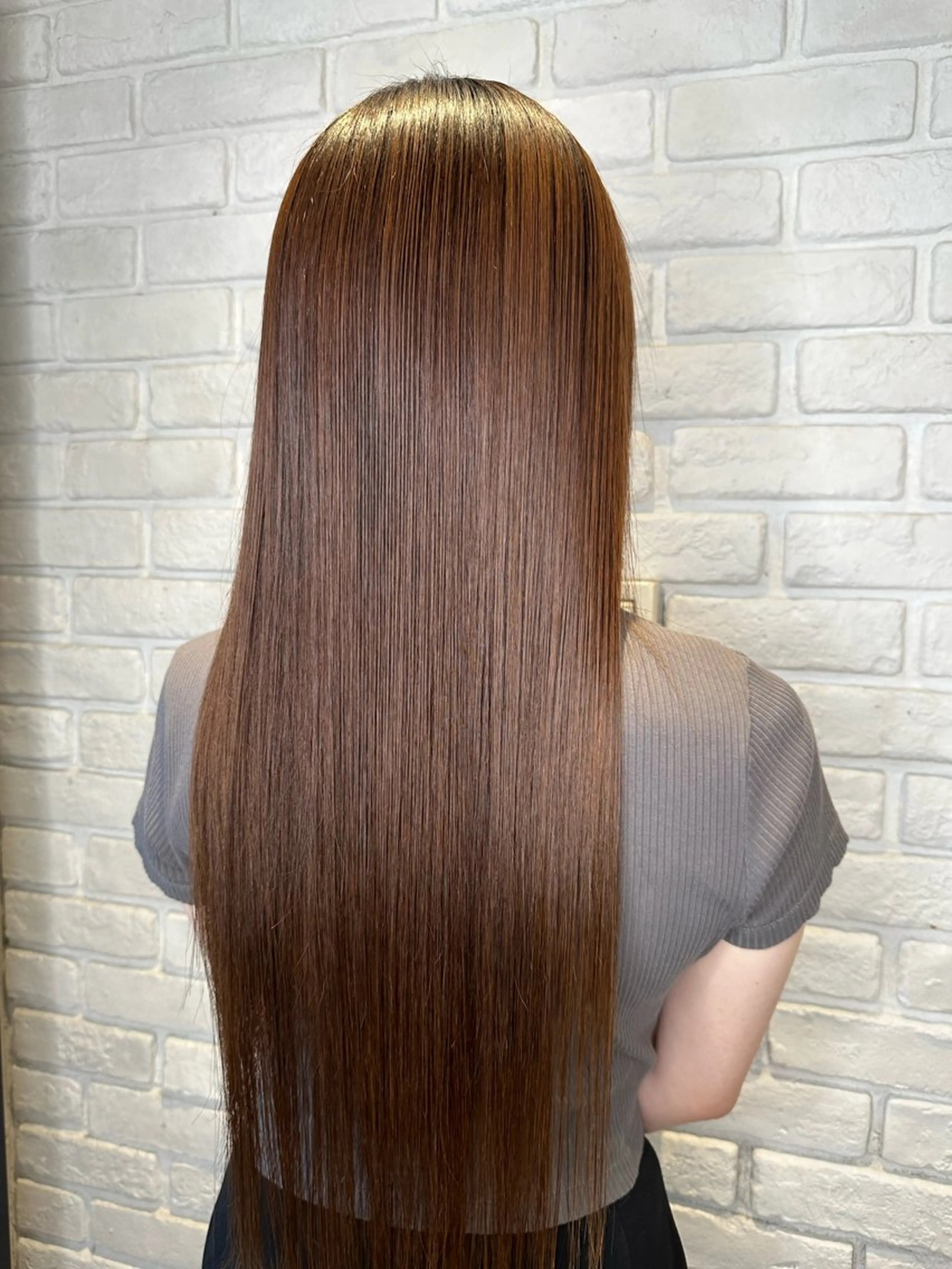 ロング カラー パーマ ヘアアレンジ メンズ キッズ メンズブリーチ メンズ韓国風 メンズウルフカット ベージュカラー 黒髪 🌈髪質改善TR 艶カラーユウダイ🌈のヘアスタイル