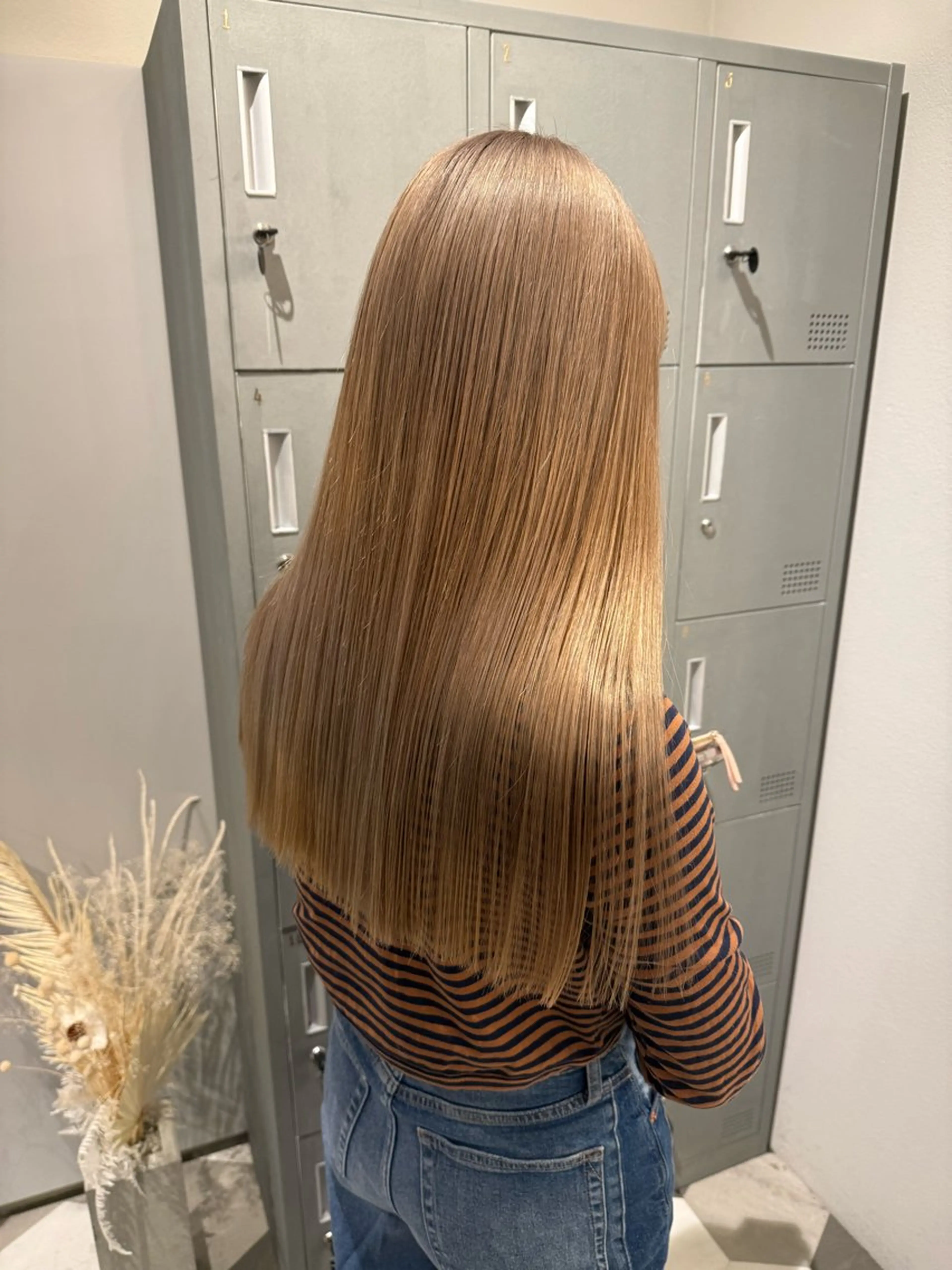 ロング カラー ヘアカラー ブリーチ/アレンジ 天満/chihiroのヘアスタイル